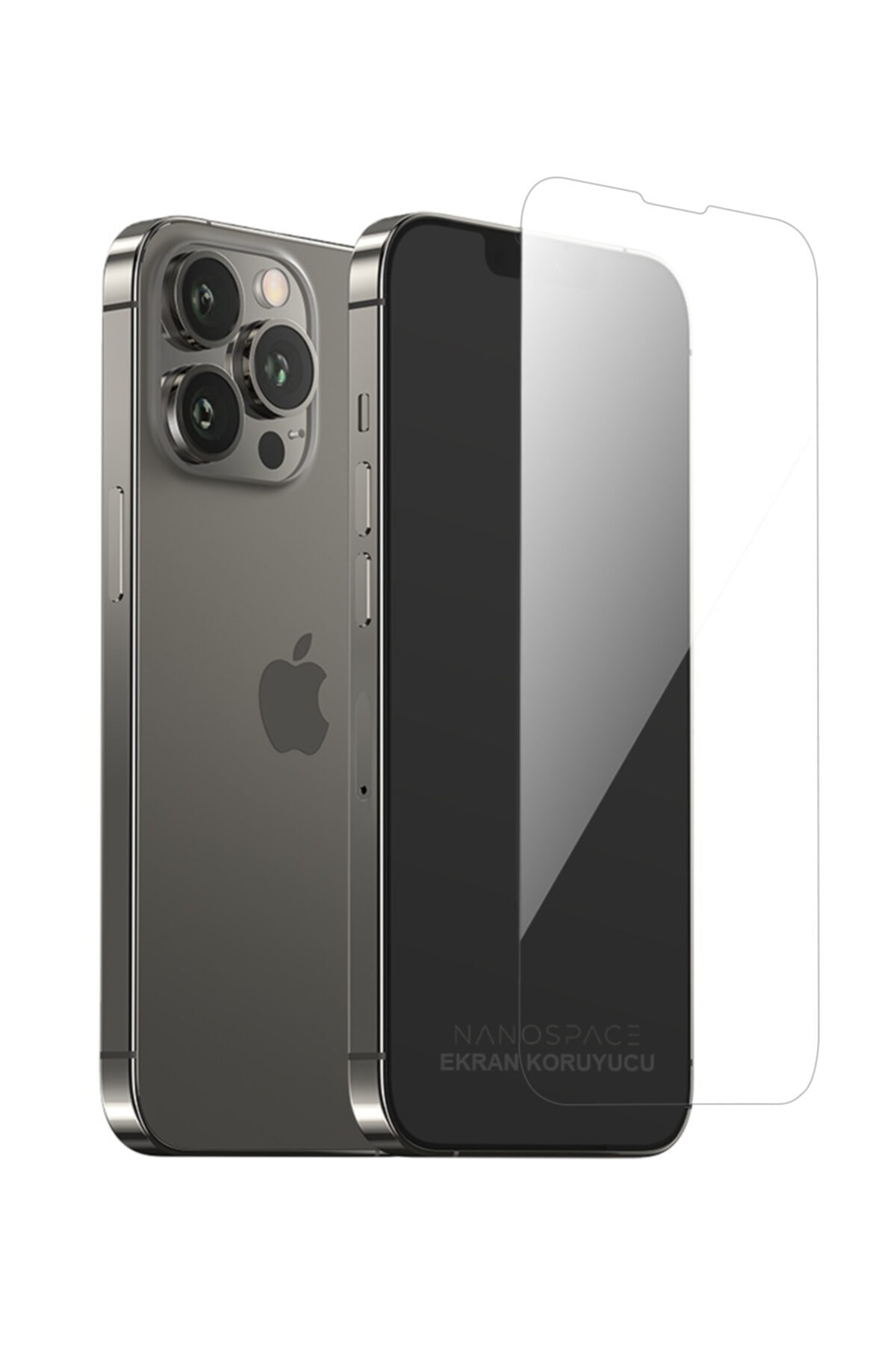 NANOSPACE Iphone 13 Pro Max Uyumlu Esnek 9h Nano Ekran Koruyucu