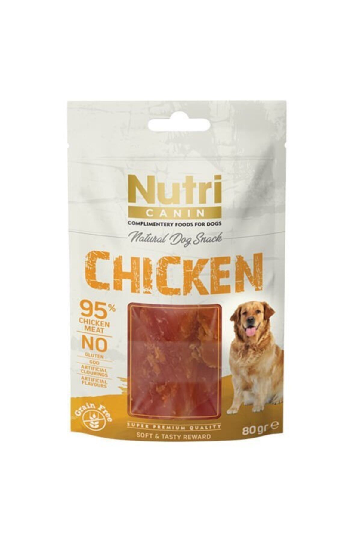 Nutri Canin Tavuklu Tahılsız Köpek Ödül Maması 80 Gr