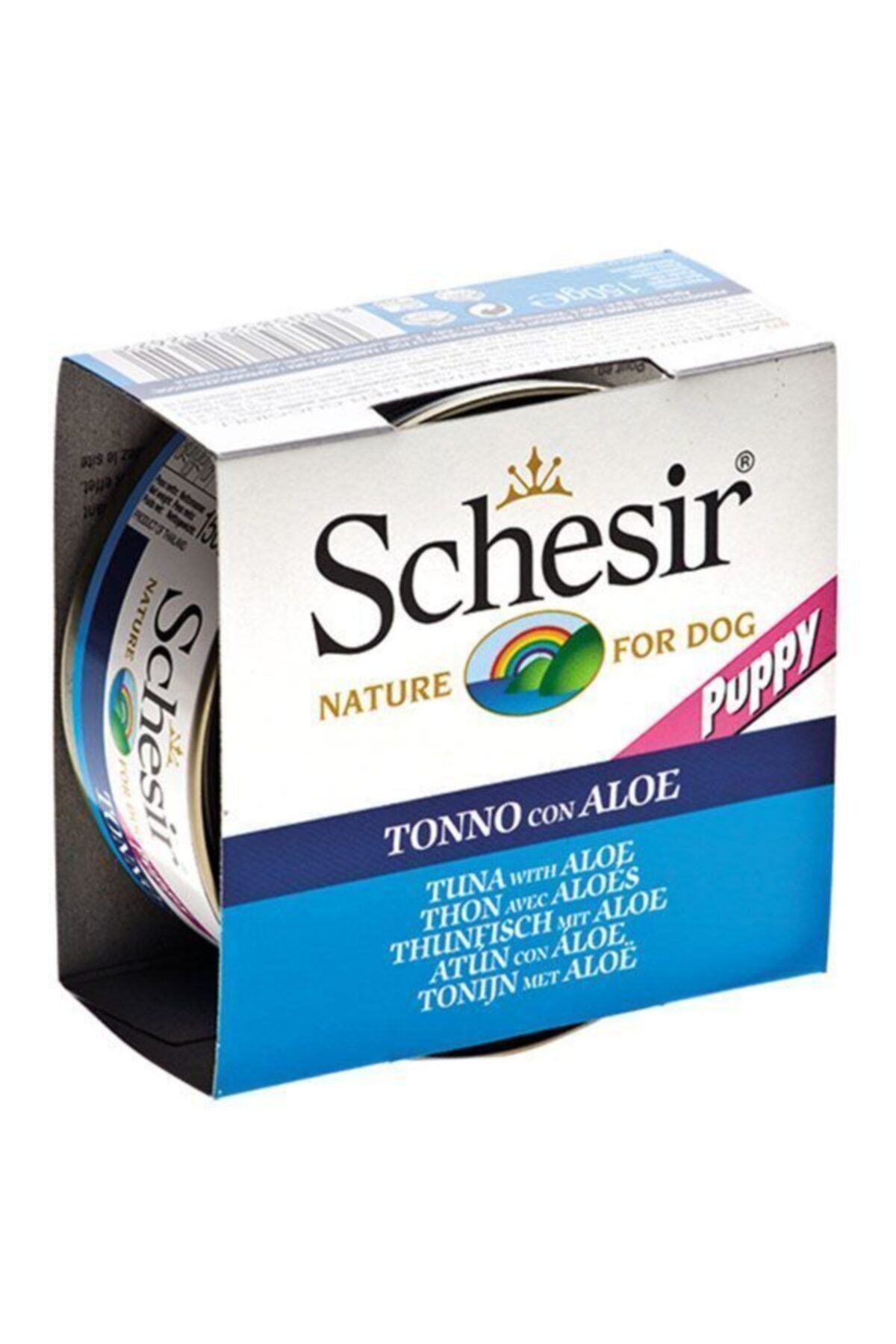 Schesir Aloevera Ve Ton Balıklı Jöleli Köpek Konservesi 150 Gr