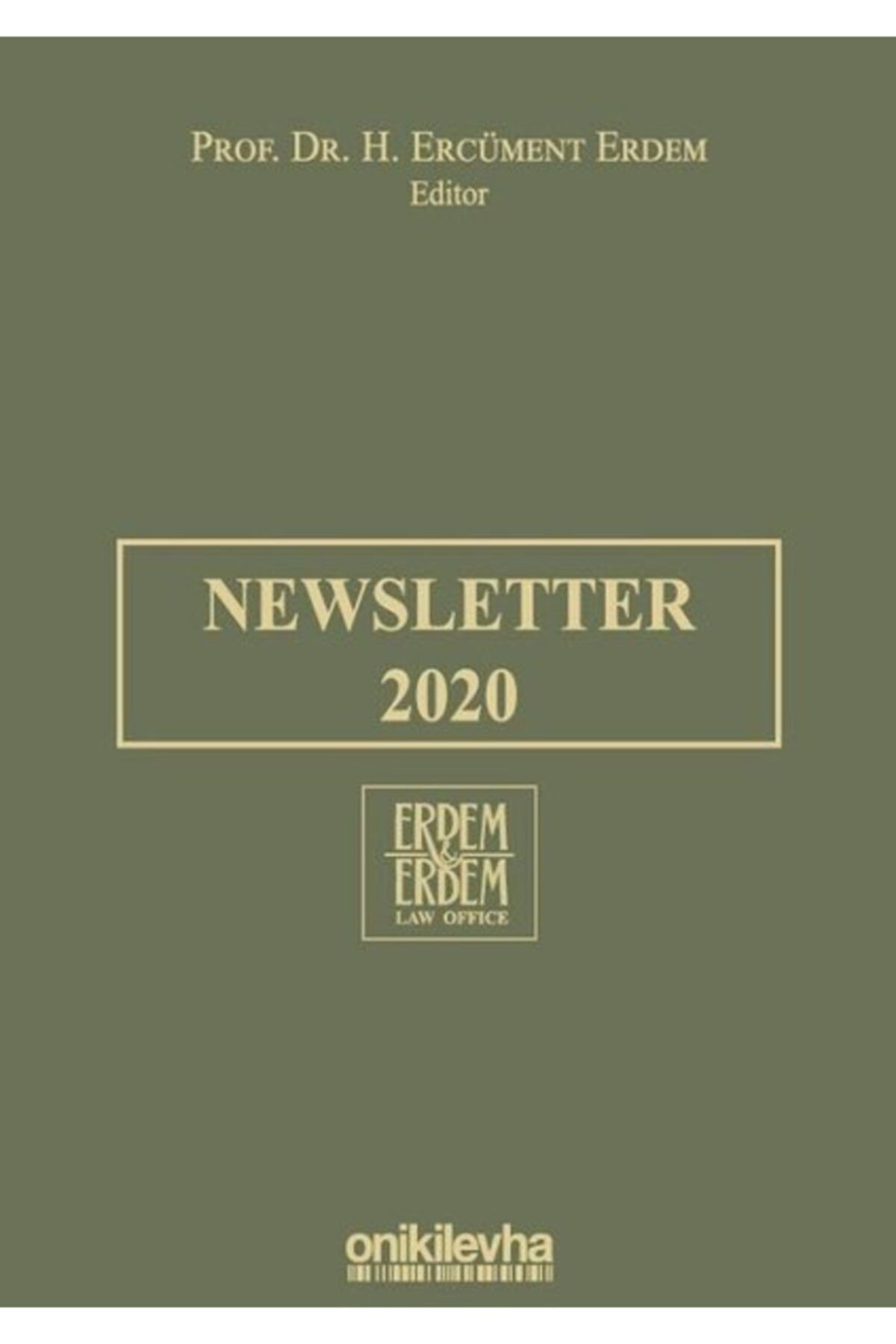 On İki Levha Yayıncılık Newsletter 2020 H. Ercüment Erdem