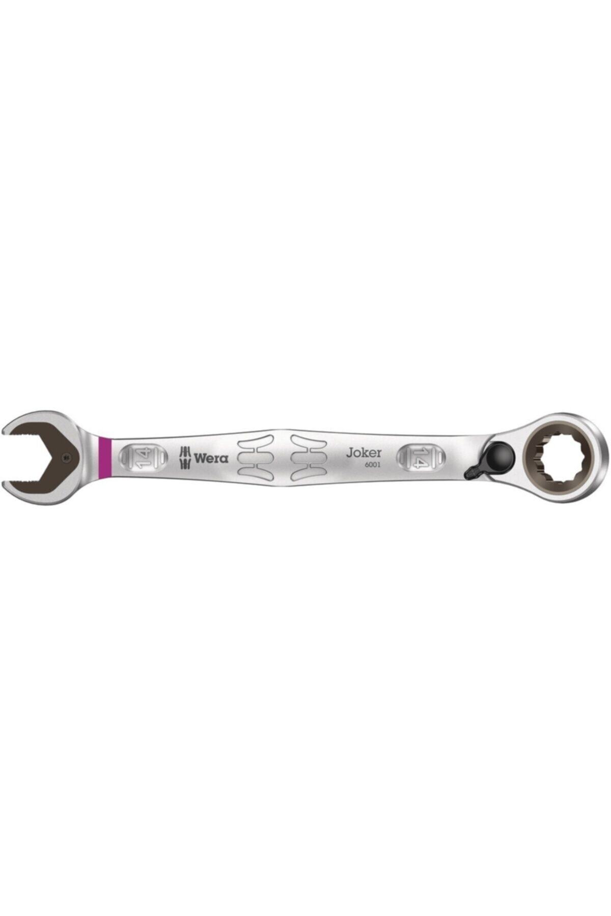 wera 6001 Joker 14 mm Cırcır Mafsal Açık Ağız Anahtar 05020069001