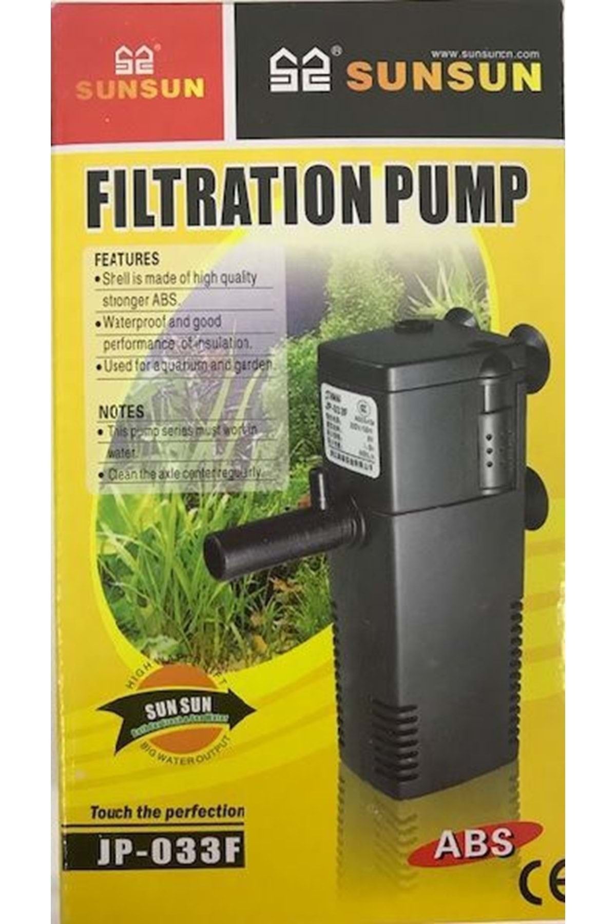 SunSun Jp-033f Akvaryum Iç Filtresi 8 W 600 L/s