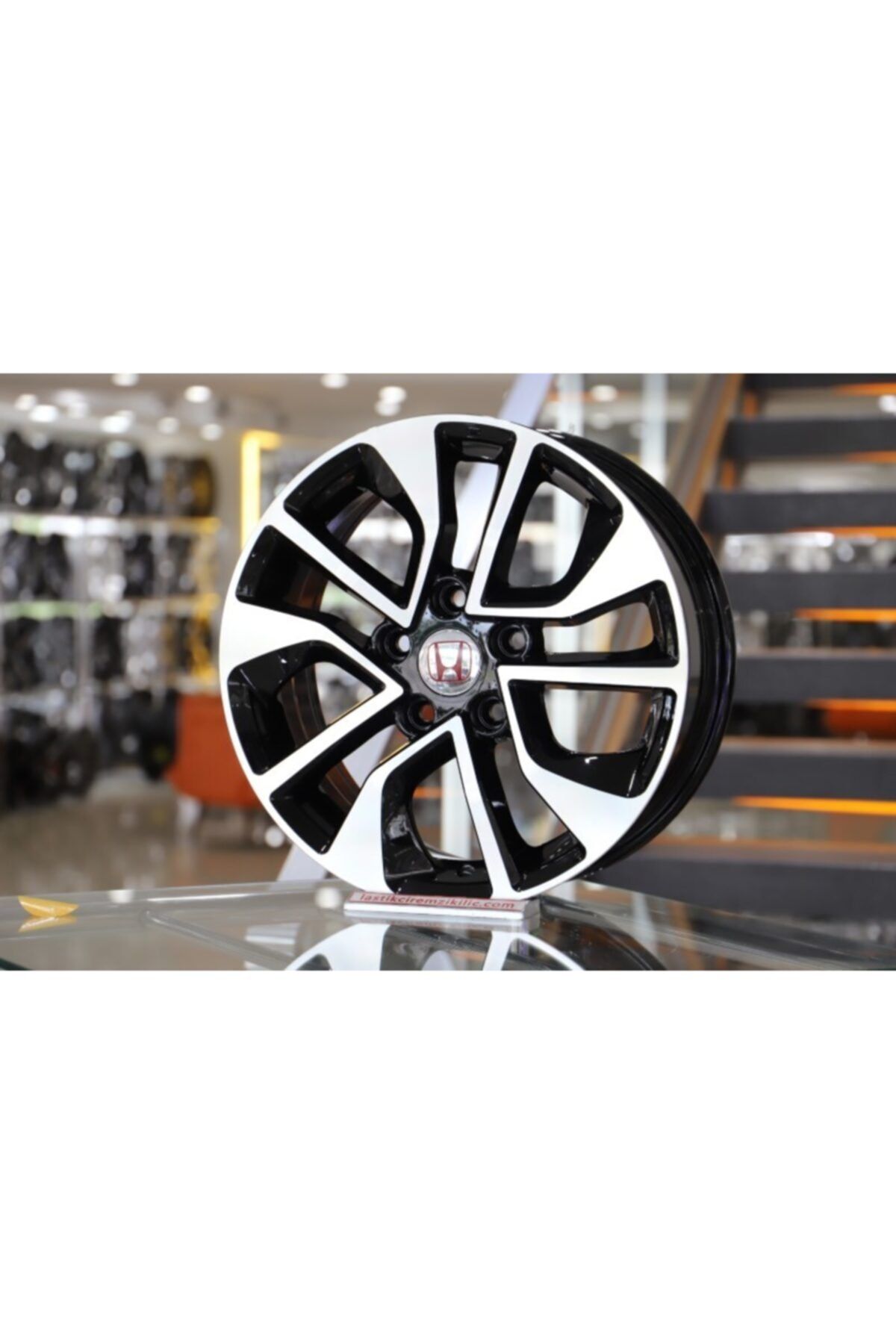 R.K OTOMOTİV 16 5x114.3 Honda Black Jant Takımı