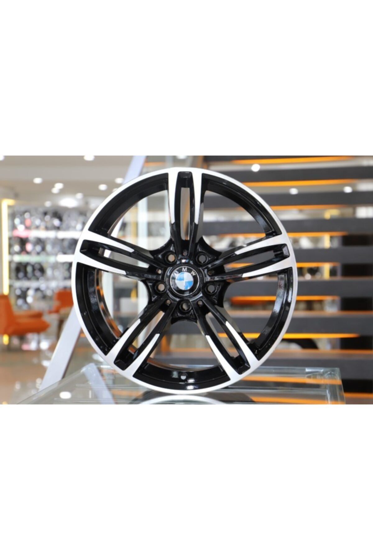 R.K OTOMOTİV 18 5x120 Bmw 5 Kol Black Jant Takımı