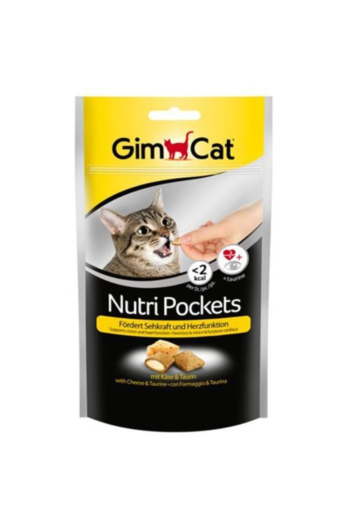 Gimcat Kedi Ödül Tableti Nutri Pockets Peynir Taurin 60 gr