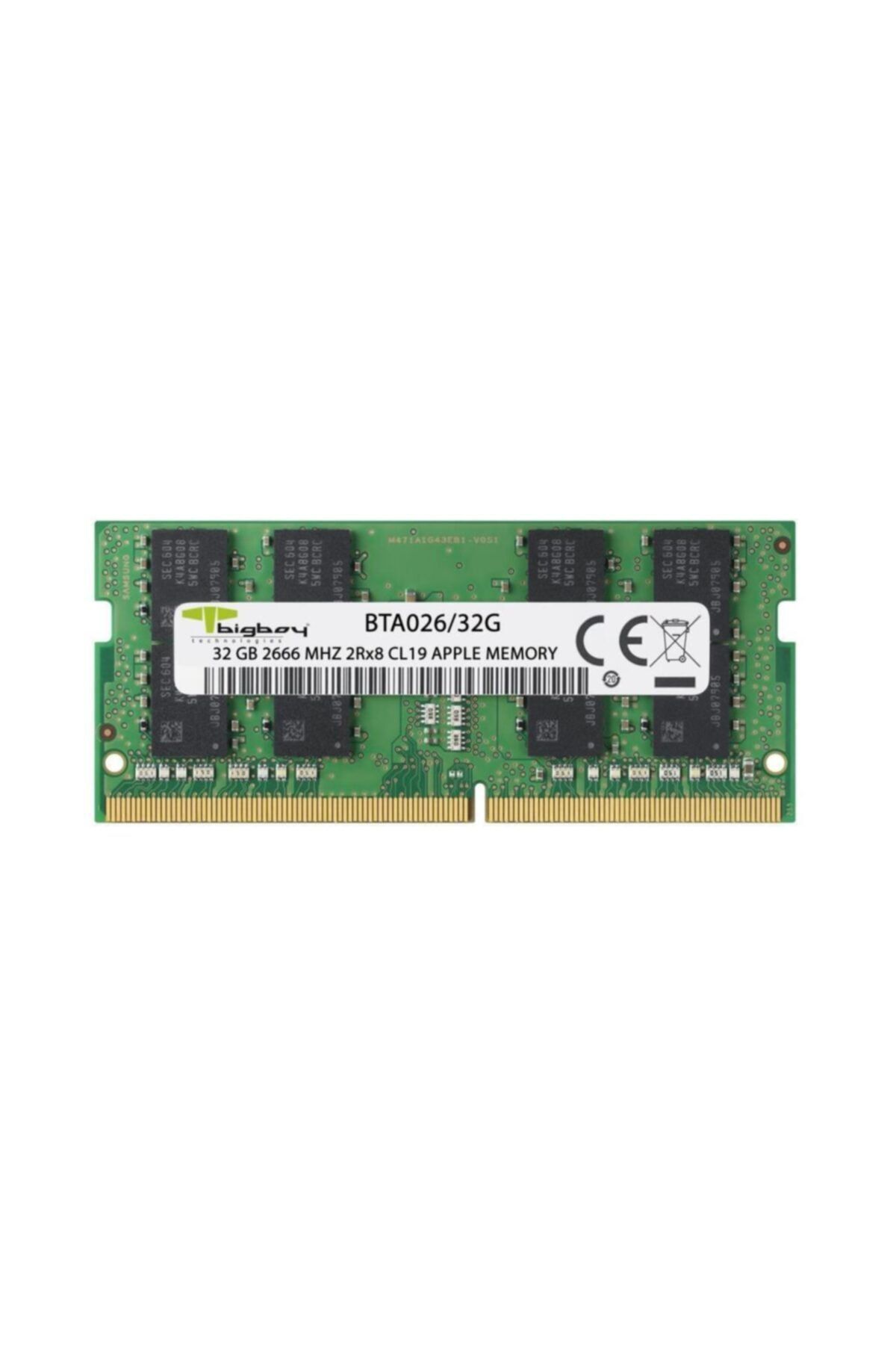 Bigboy 32gb 2666mhz Apple Uyumlu Ddr4 Notebook Bellek Bta026/32g