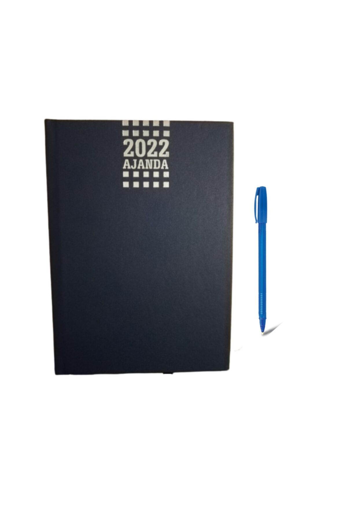 Çıracı Kırtasiye 2022 Ajanda 14*20 cm Lacivert Ekonomik Ajanda + Kalem
