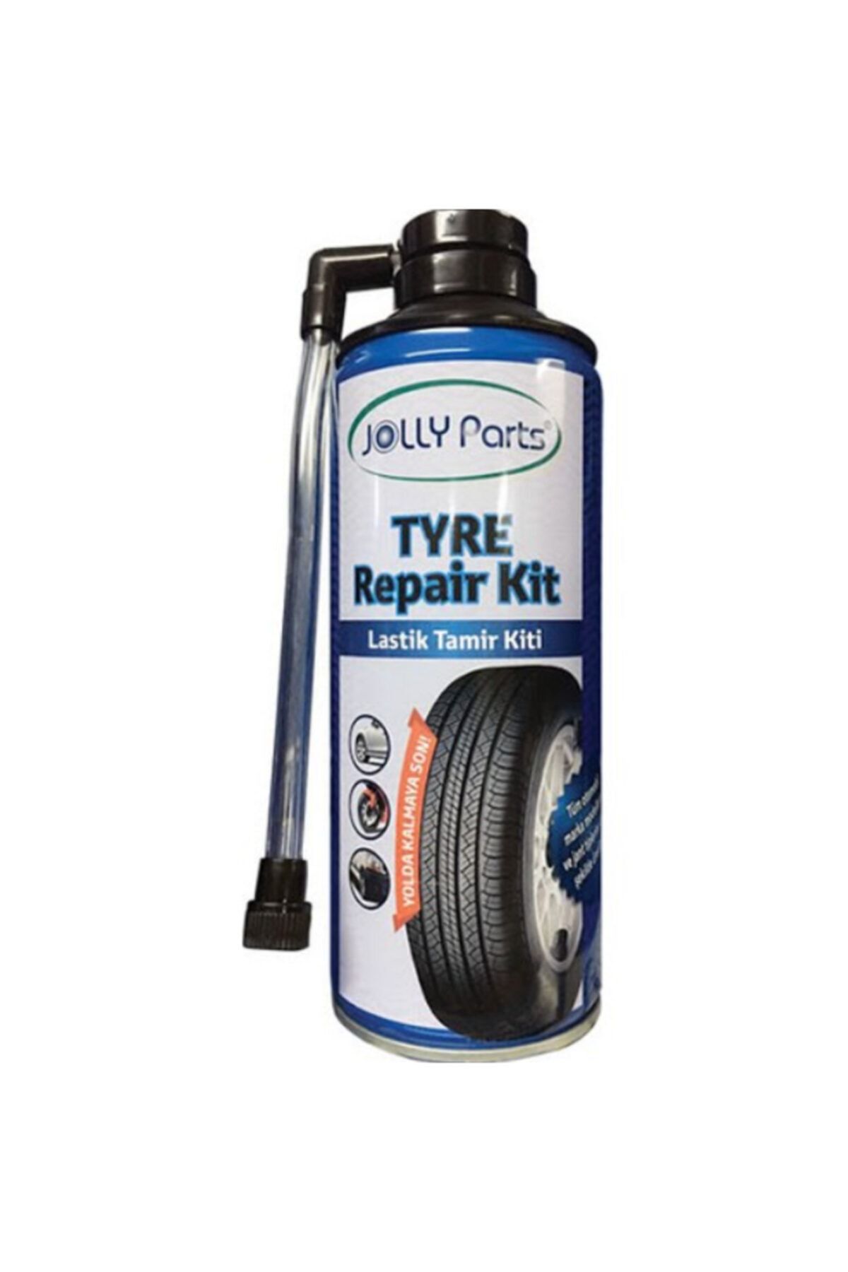 Jolly (10 Adet) Lastik Tamir Spreyi 400 Ml. (20 Ps'ye Kadar Şişirir)