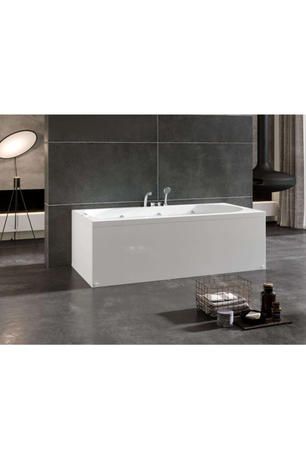 Stina Milano 100x160x55 Dikdörtgen Küvet