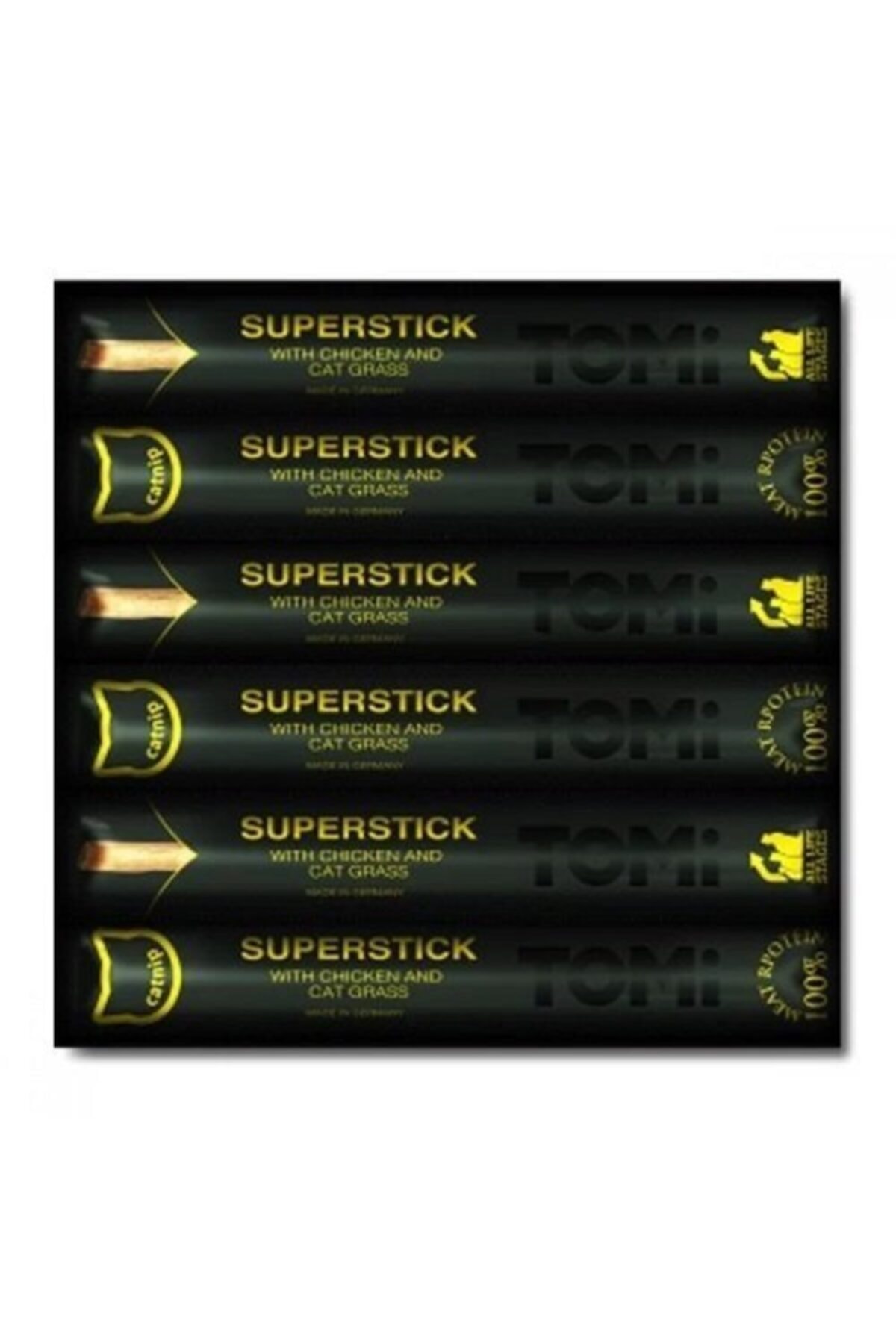 Tomi Tavuklu Ve Kedi Çimli Stick Kedi Ödülü 6x5 Gr