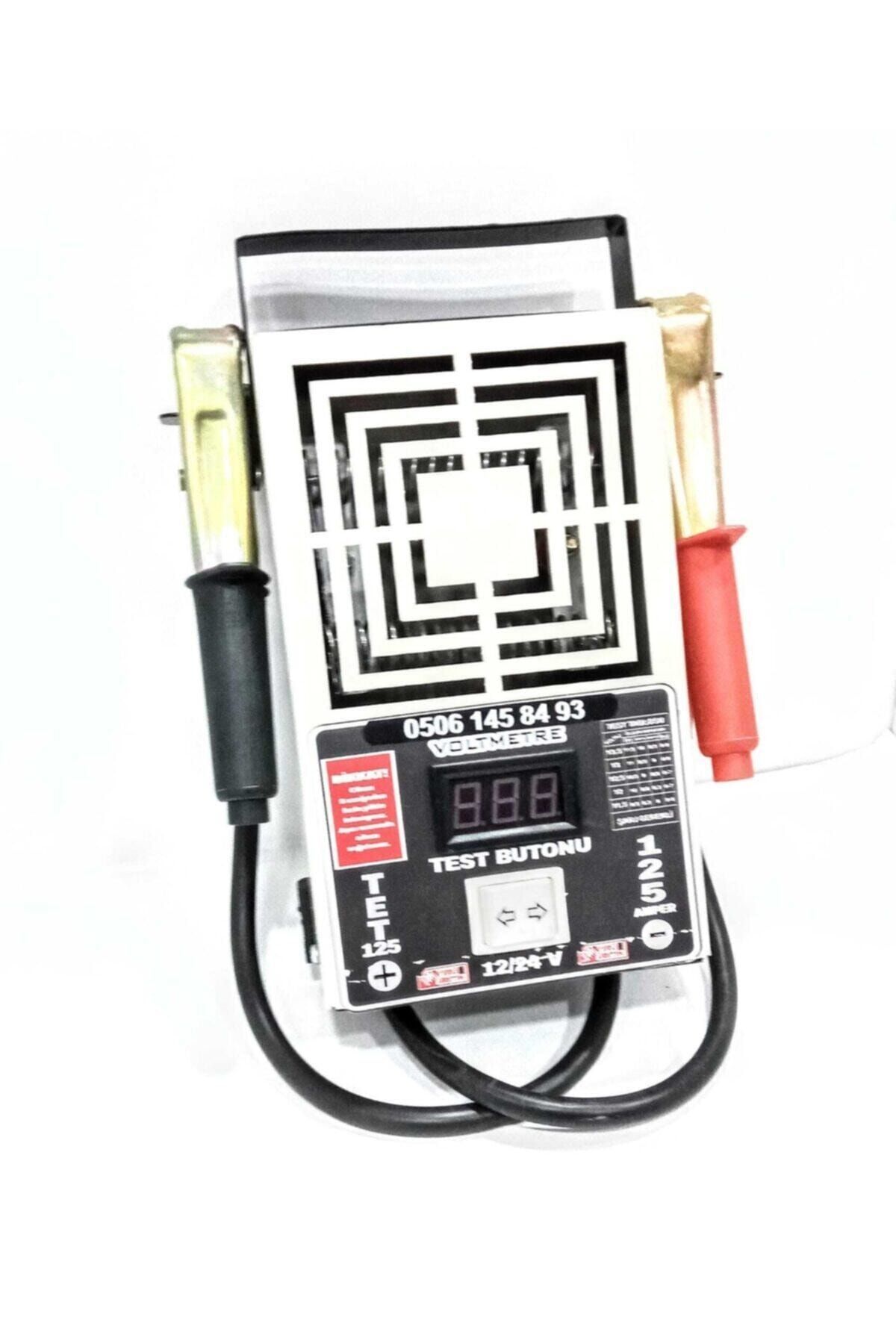 Öztürk 6-12-24 Volt 125 Amper Akü Test Tuğra Tet 125 Profesyonel