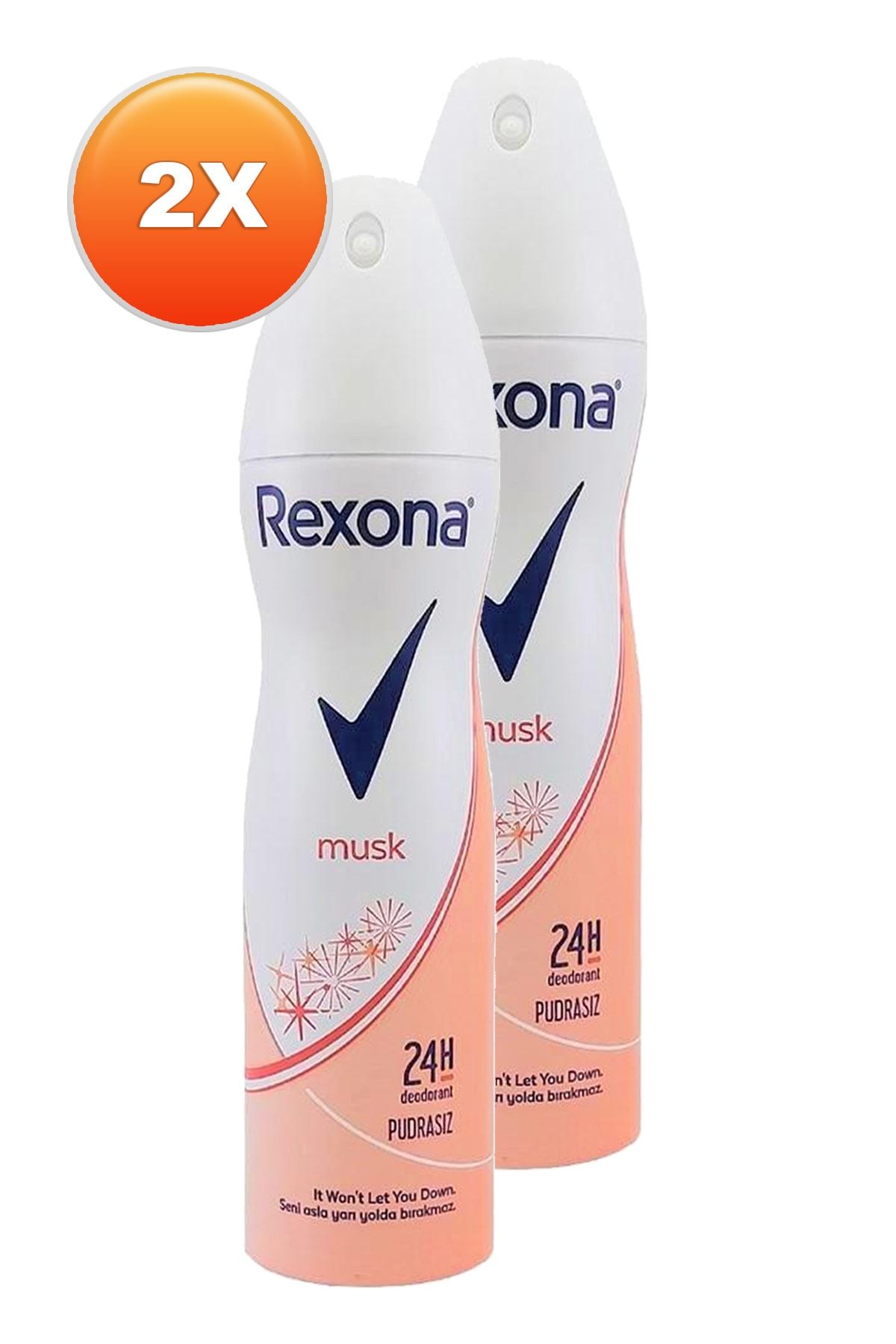 rexona musk 24h kadin deodorant 150 ml ikili paket fiyati yorumlari trendyol