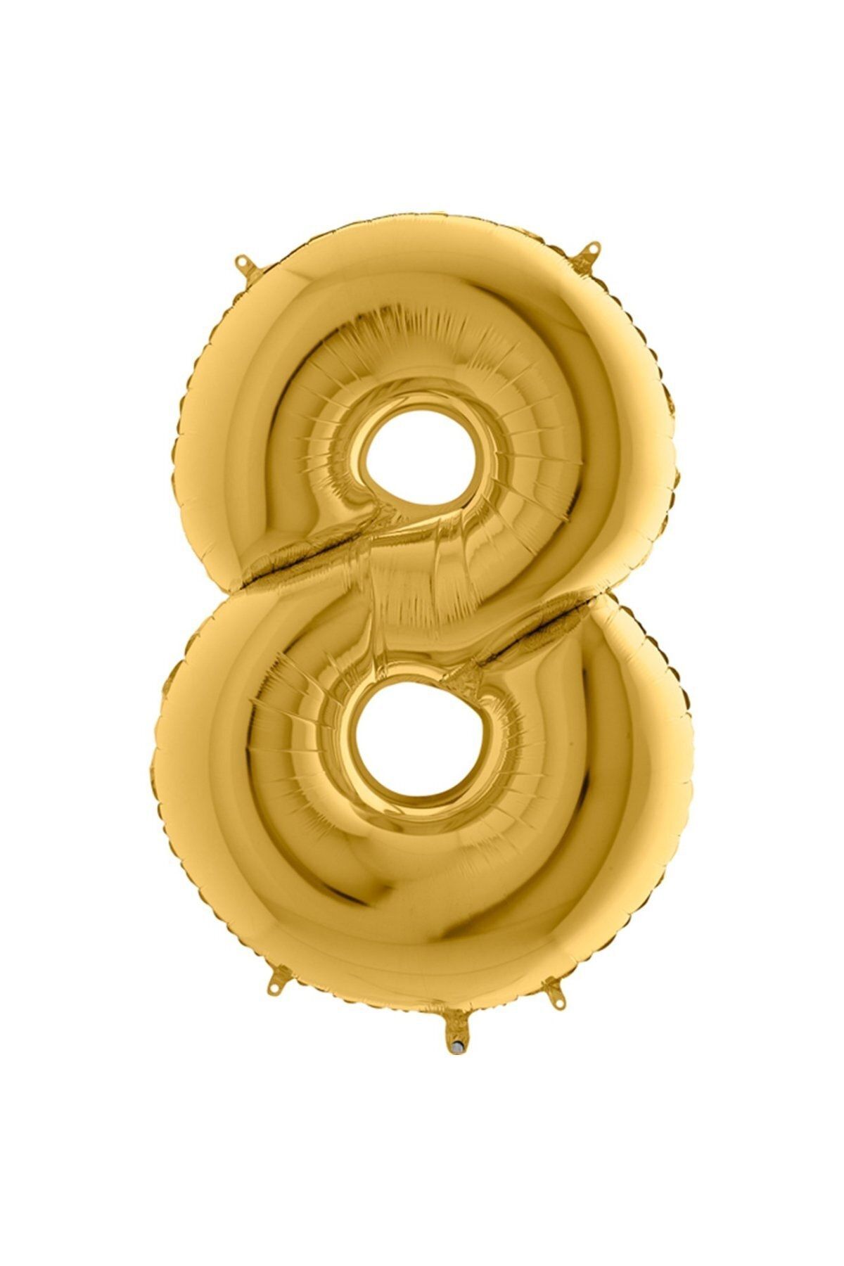 Huzur Party Store 100cm Large Foil Balloon 40 Inc Yellow Gold Gold