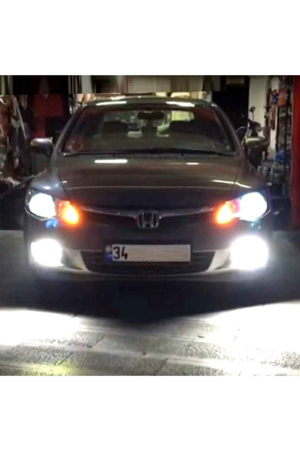 fardoktoru honda civic fd6 led xenon sis fari ampulu h11 6500k fiyati yorumlari trendyol
