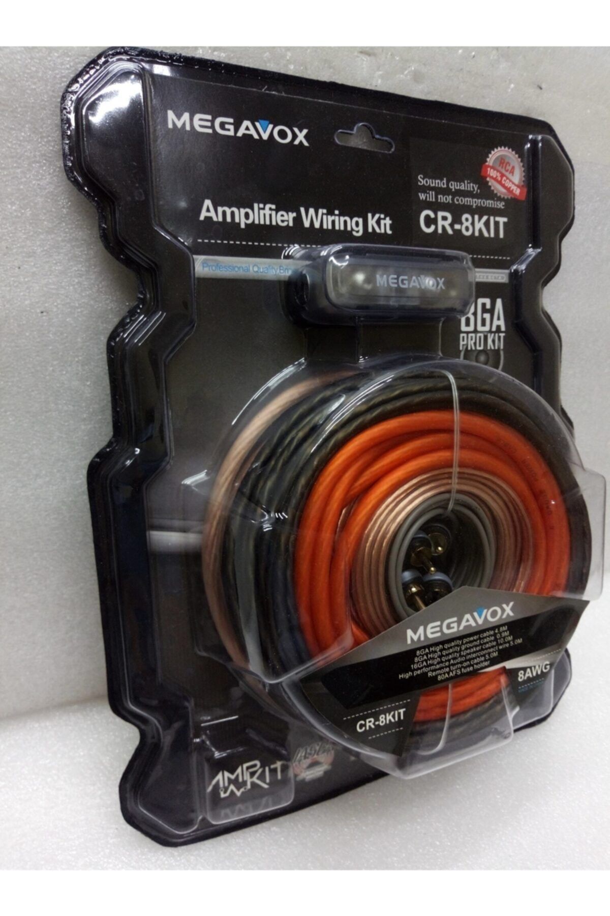 megavox 8 Ga Kalın Full + Full Amfi Set