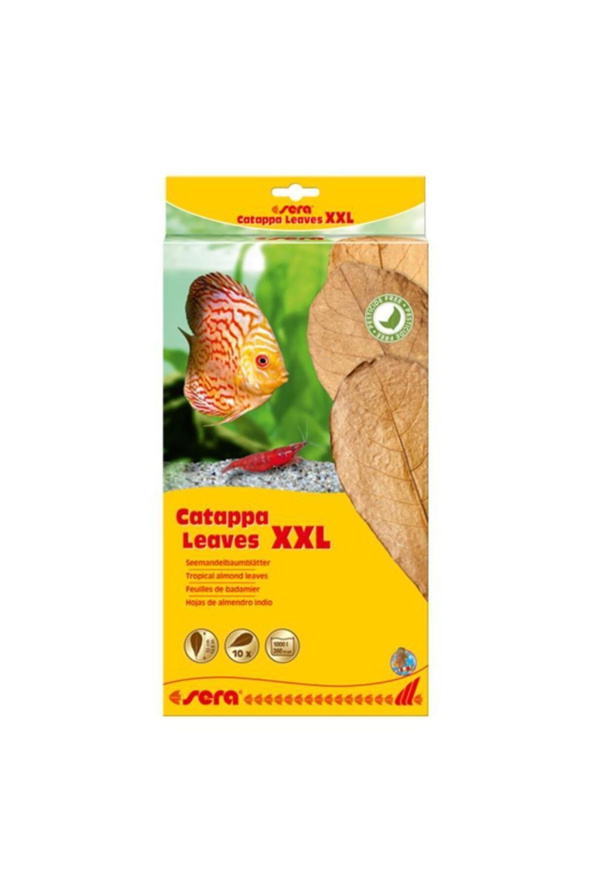 SERA Catappa Yaprağı Xxl 32 Cm 10lu Paket