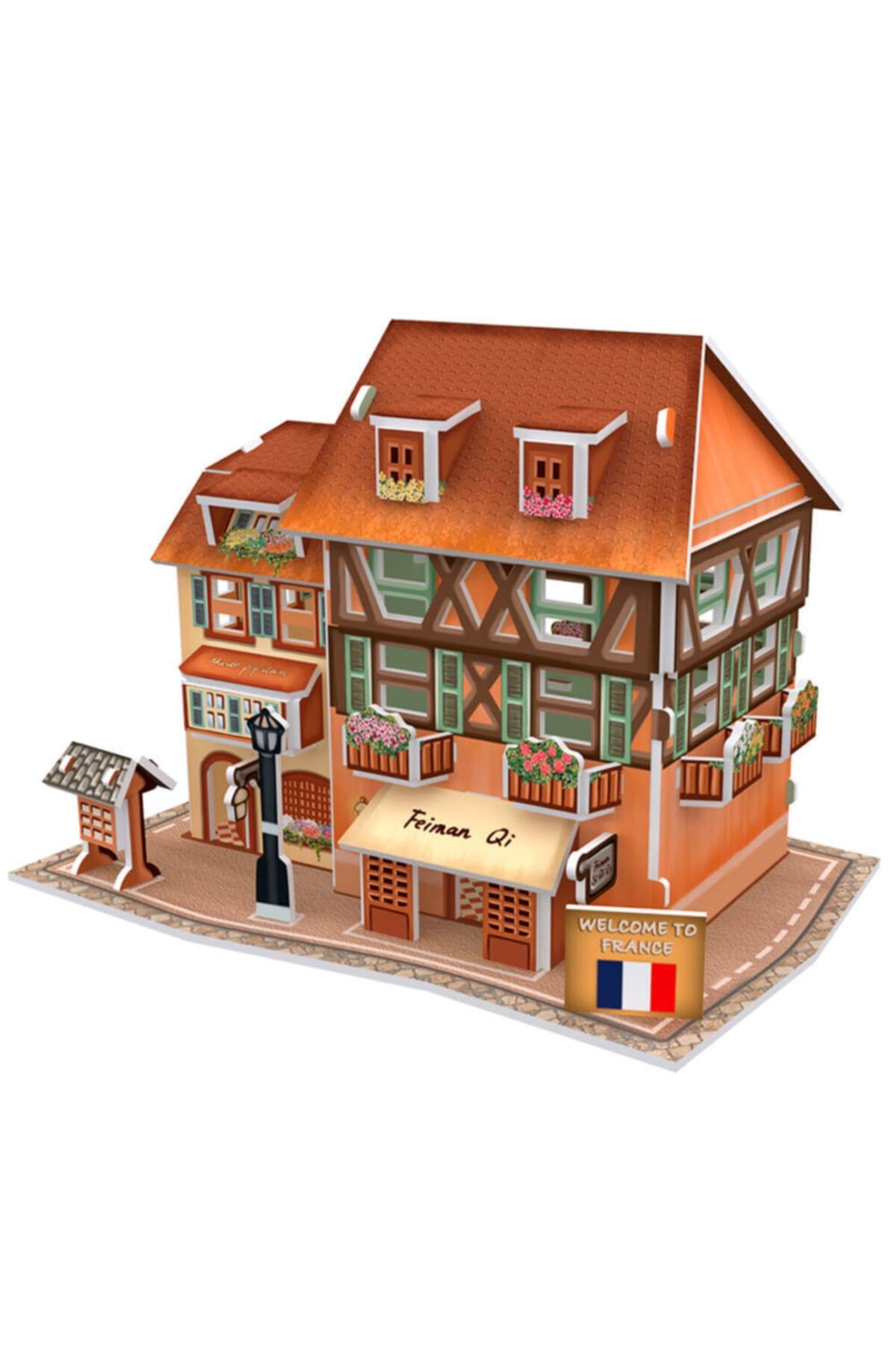Cubic Fun 3d 31 Parça Puzzle Fransız Moda Mağazası