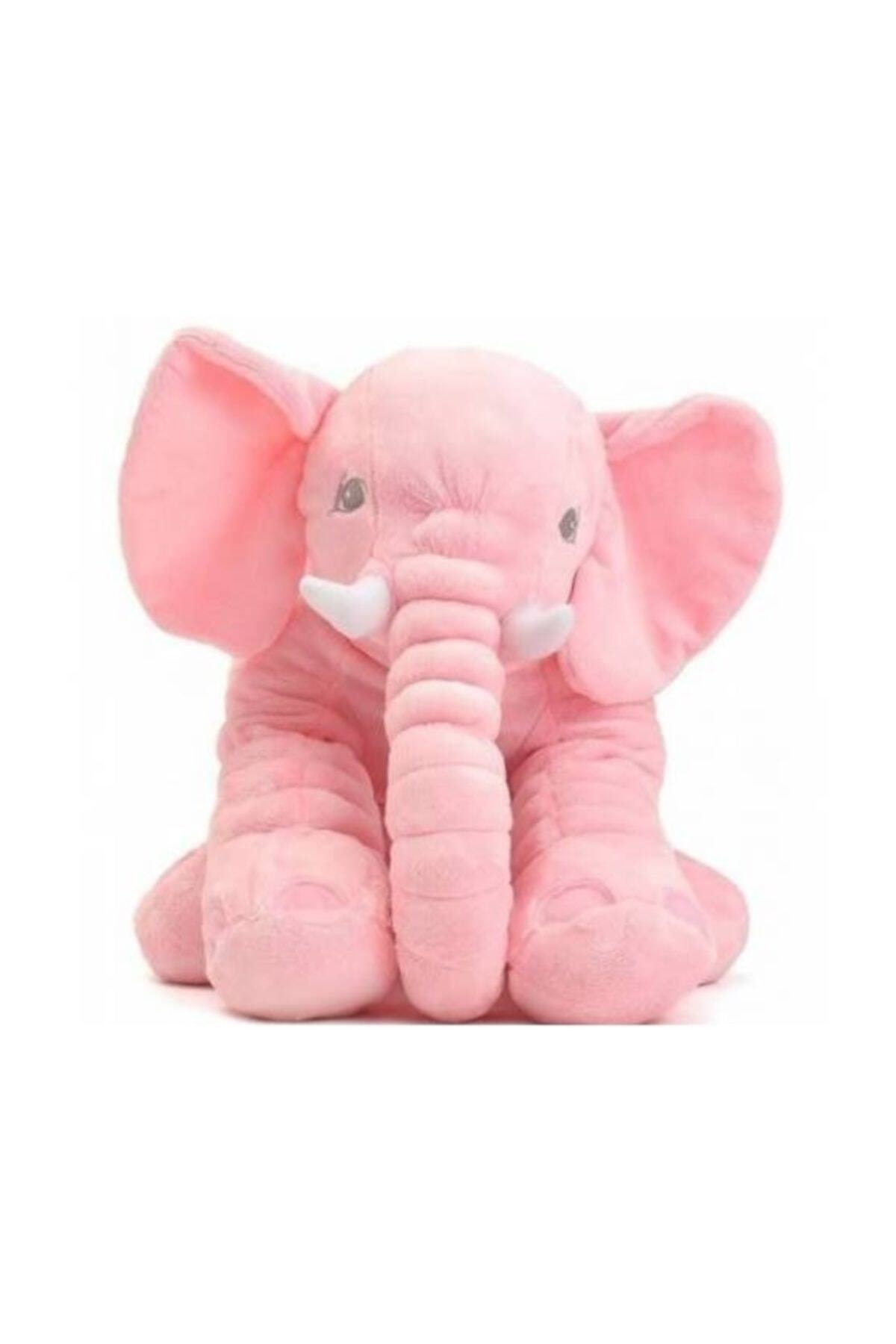 Özgüner Oyuncak Uyku Arkadaşım Fil Pembe 65cm - Büyük Boy