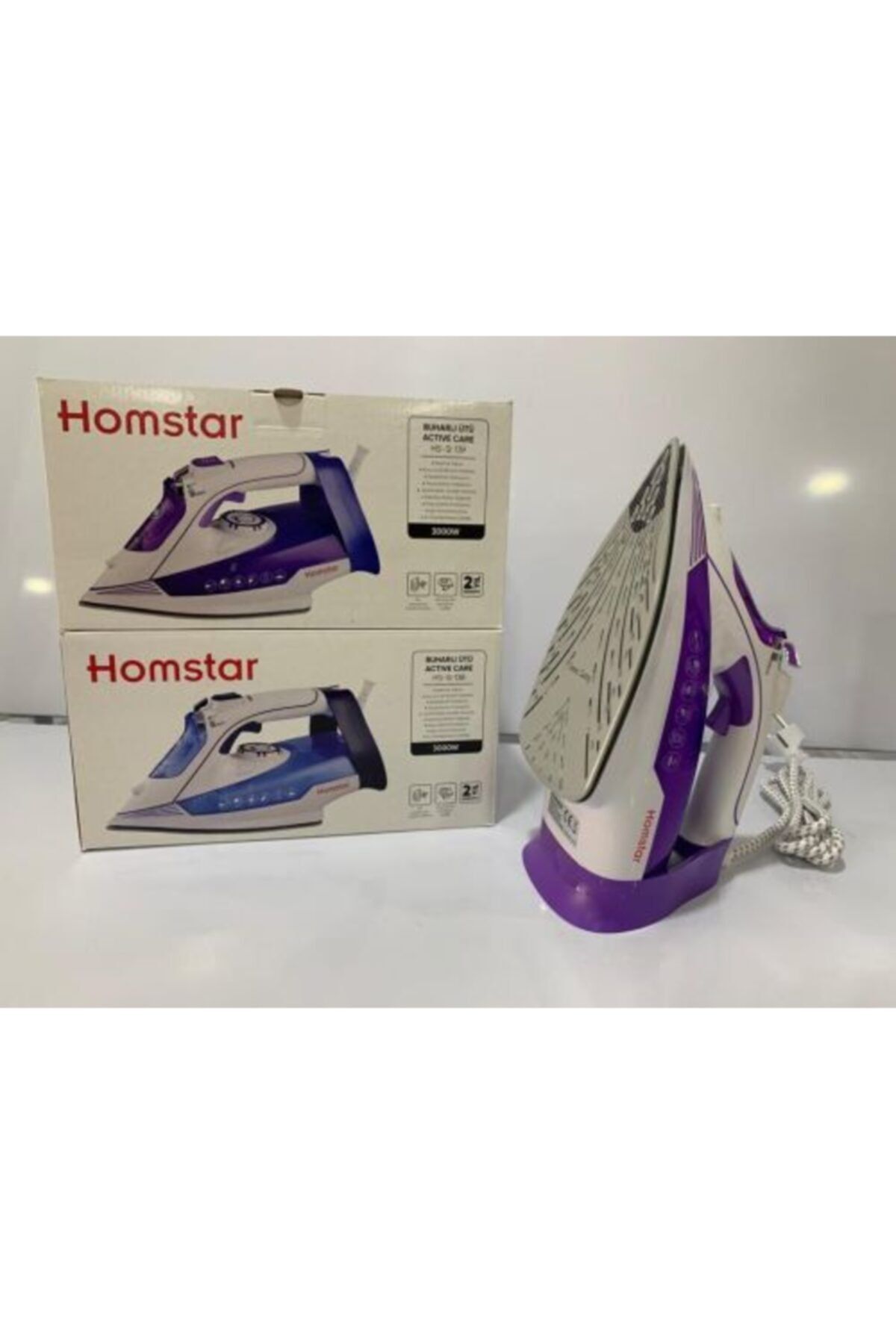Homstar Hs-139 Buharlı Ütü 3000w