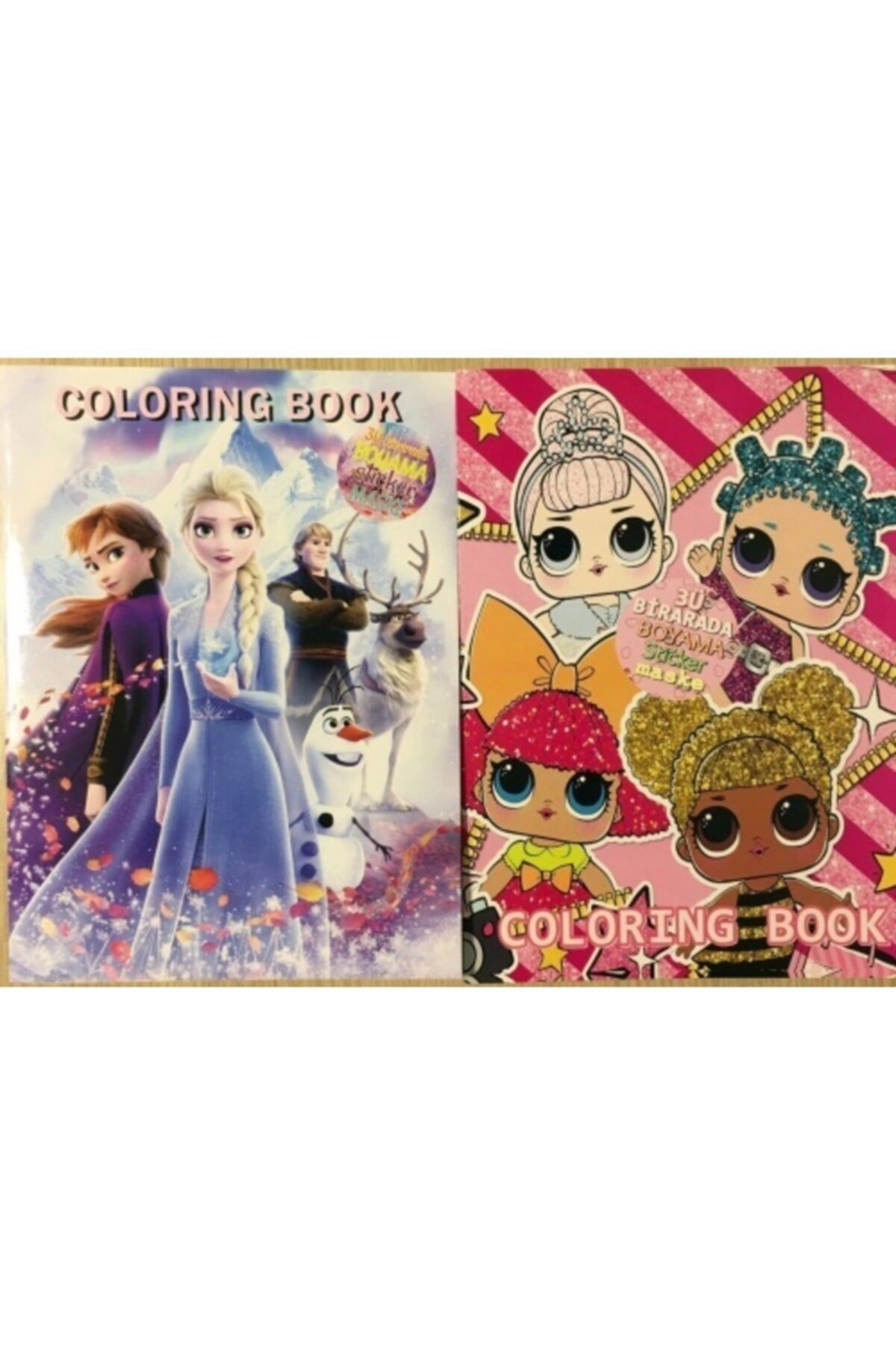 Oyuncakcii 2 Li Set Kahramanlar Lol Bebek Ve Elsa Anna Boya Kitabi Sticker Ve Maske Fiyati Yorumlari Trendyol Oyuncakcii 2 Li Set Kahramanlar Lol Bebek Ve Elsa Anna Boya Kitabi Sticker Ve Maske Fiyati Yorumlari Trendyol