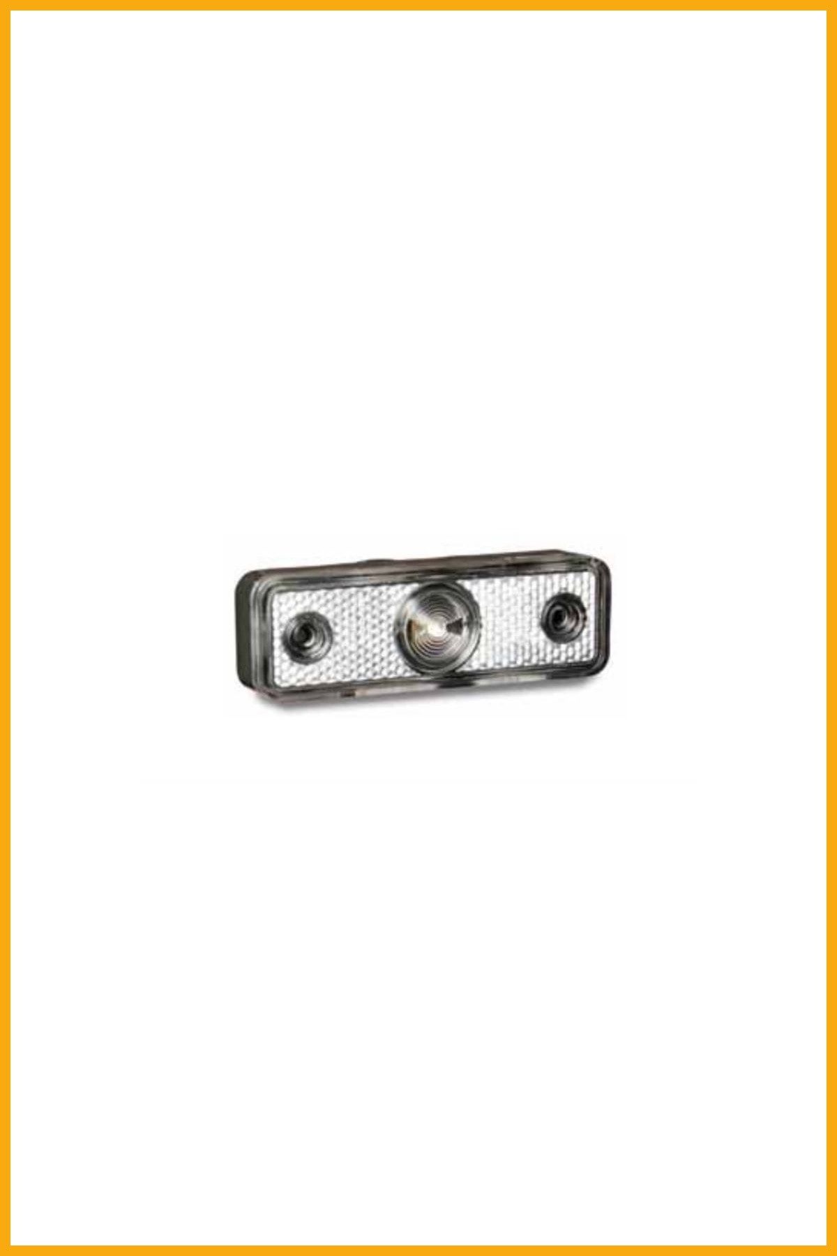 AAVDAN Isaret Lambası (sıde Marker) Krone Tıp Braketlı Klıklı Kırmızı Ledlı (e Belgelı)