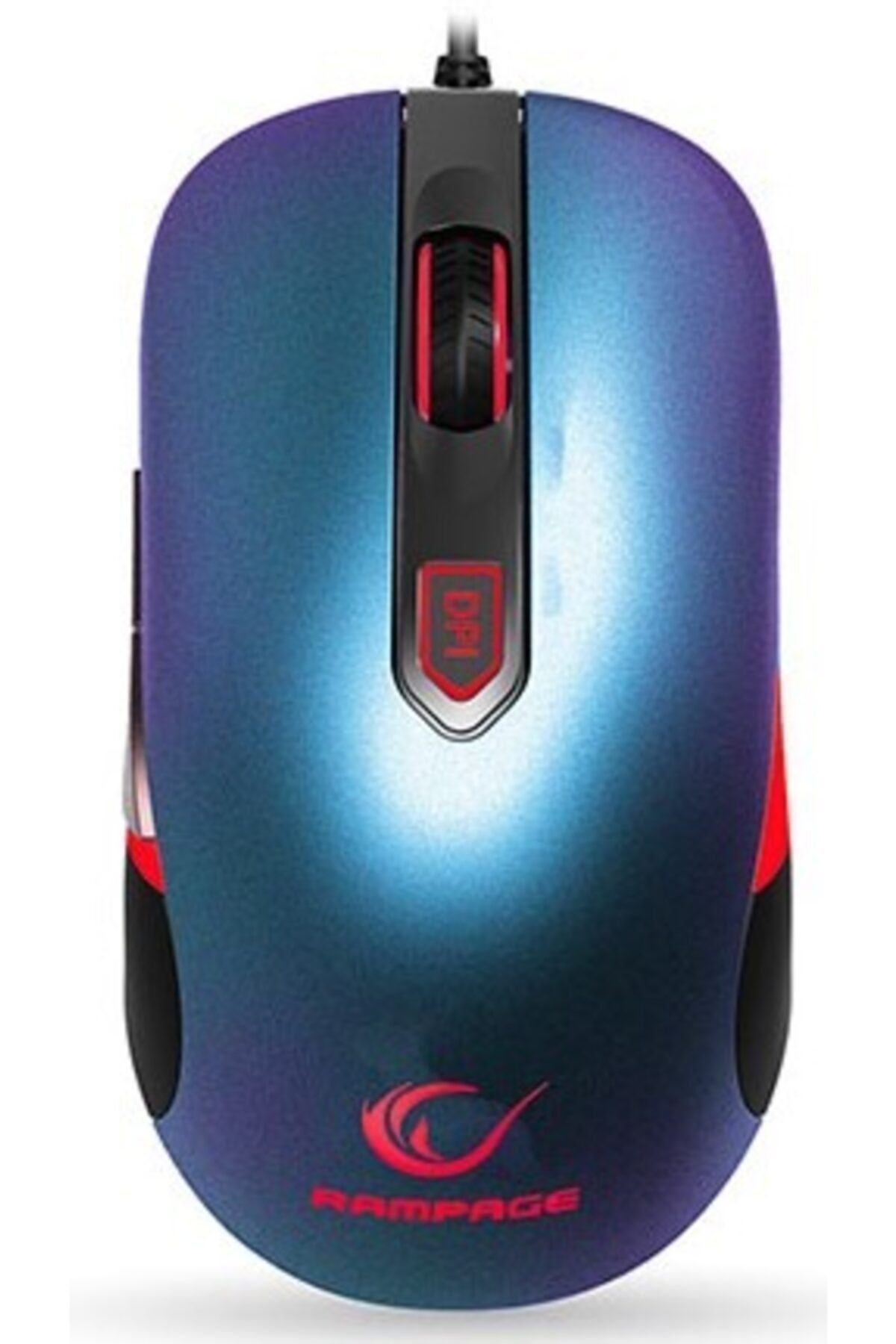 Rampage Smx-r10 Orıon X Metalik Mavi 4000 Dpi Makrolu Oyuncu Mouse Gaming Mouse