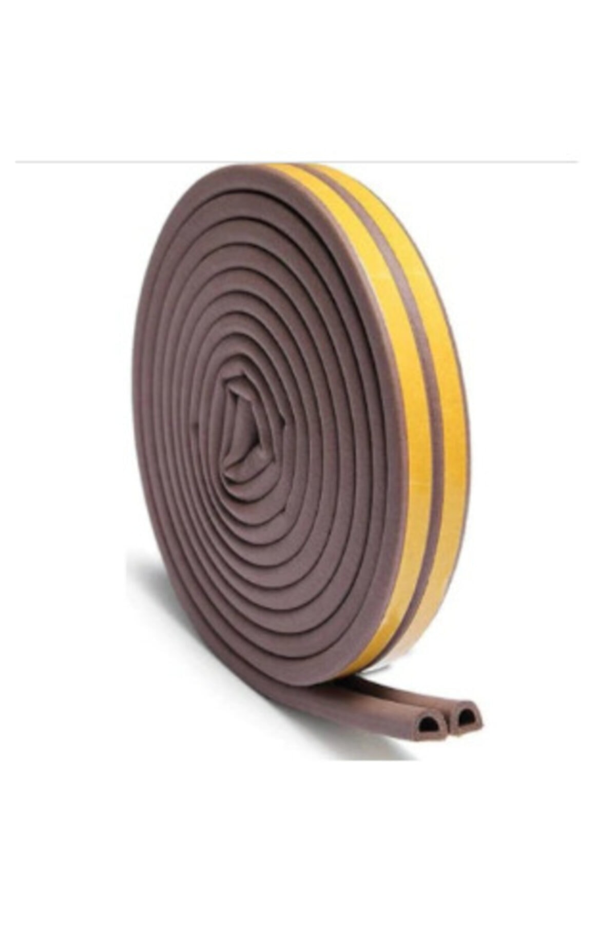 Std Kapı Ve Pencere Bandı D Tip 8x5 Mm 2x20 Metre Kahverengi