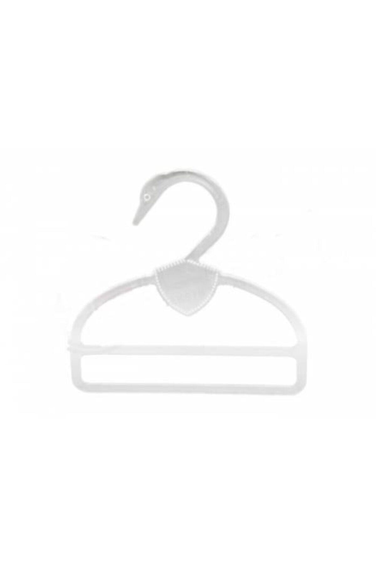 KOSECo 10'lu Şal Askısı Kuğu Model Beyaz