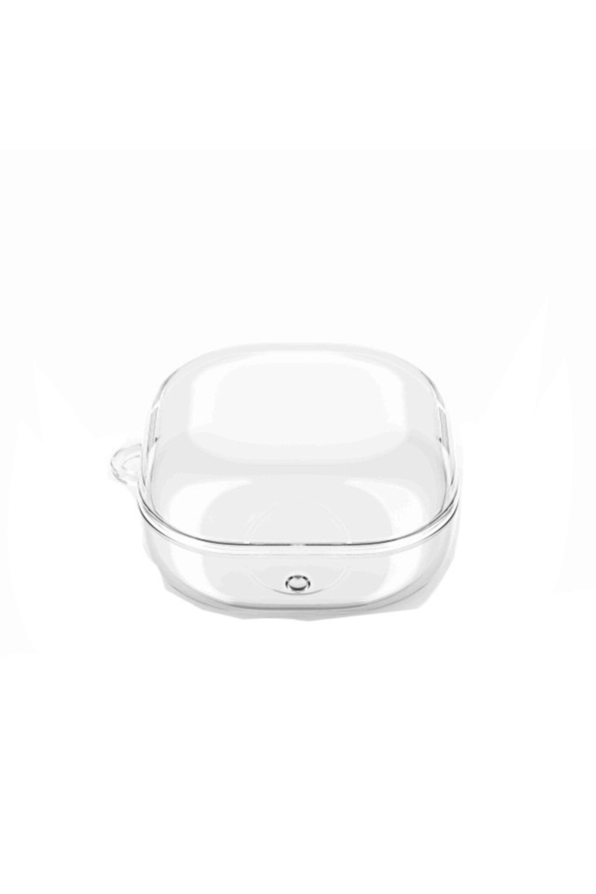 CaseStreet Case Street Samsung Galaxy Buds Live Silikon Transparan Renkli Sert Silikon Renksiz