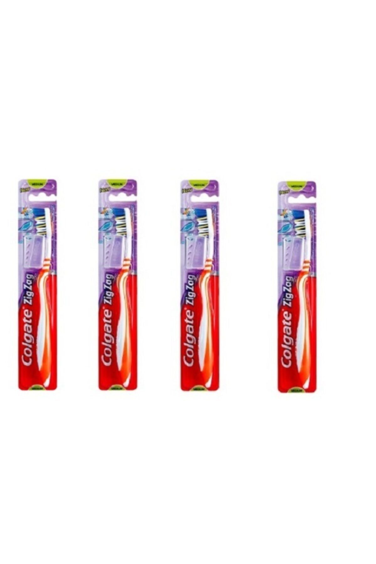 Colgate Diş Fırçası Zıg Zag Medıum X 4 Adet