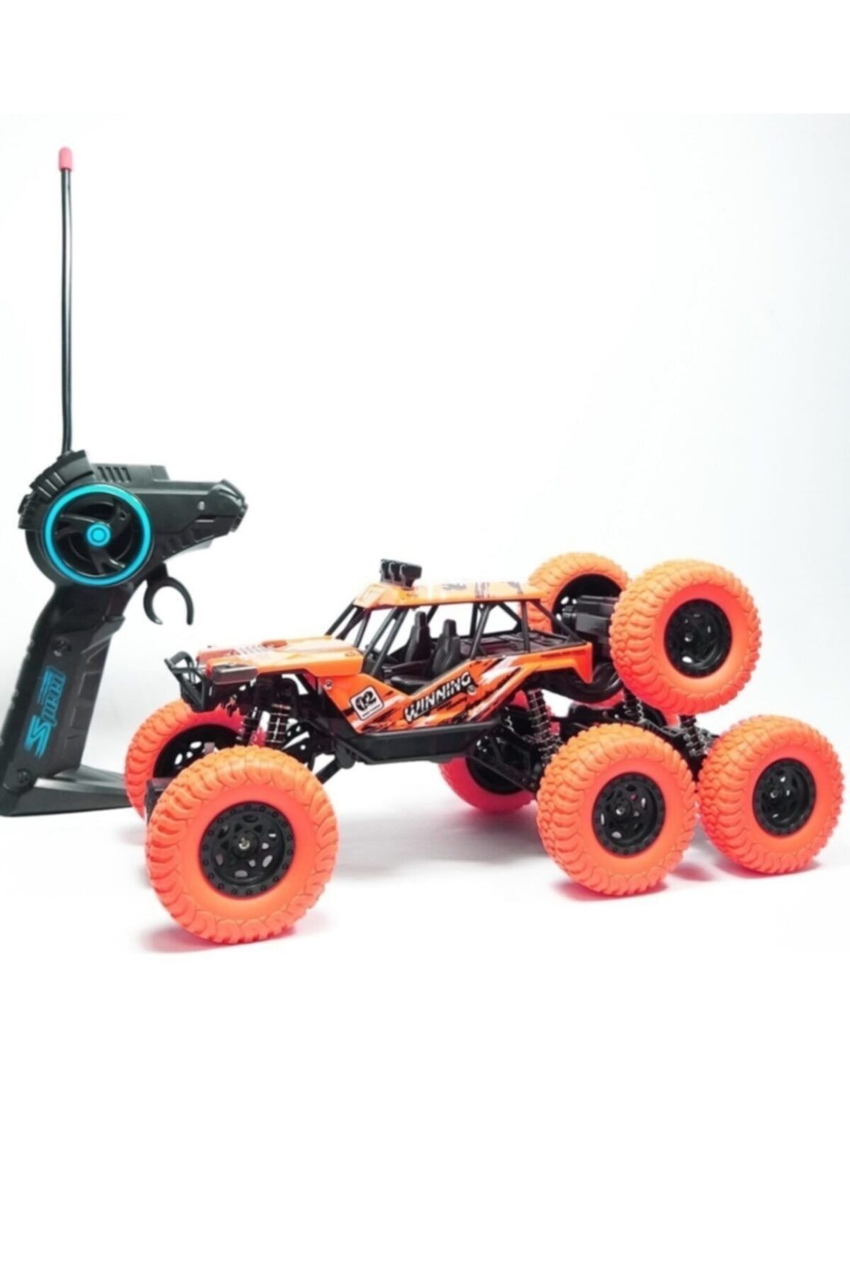 CanEm Oyuncak 6x4 Çeker Off Road Şarjlı Uzaktan Kumandalı Süspansiyonlu Jeep 1:18