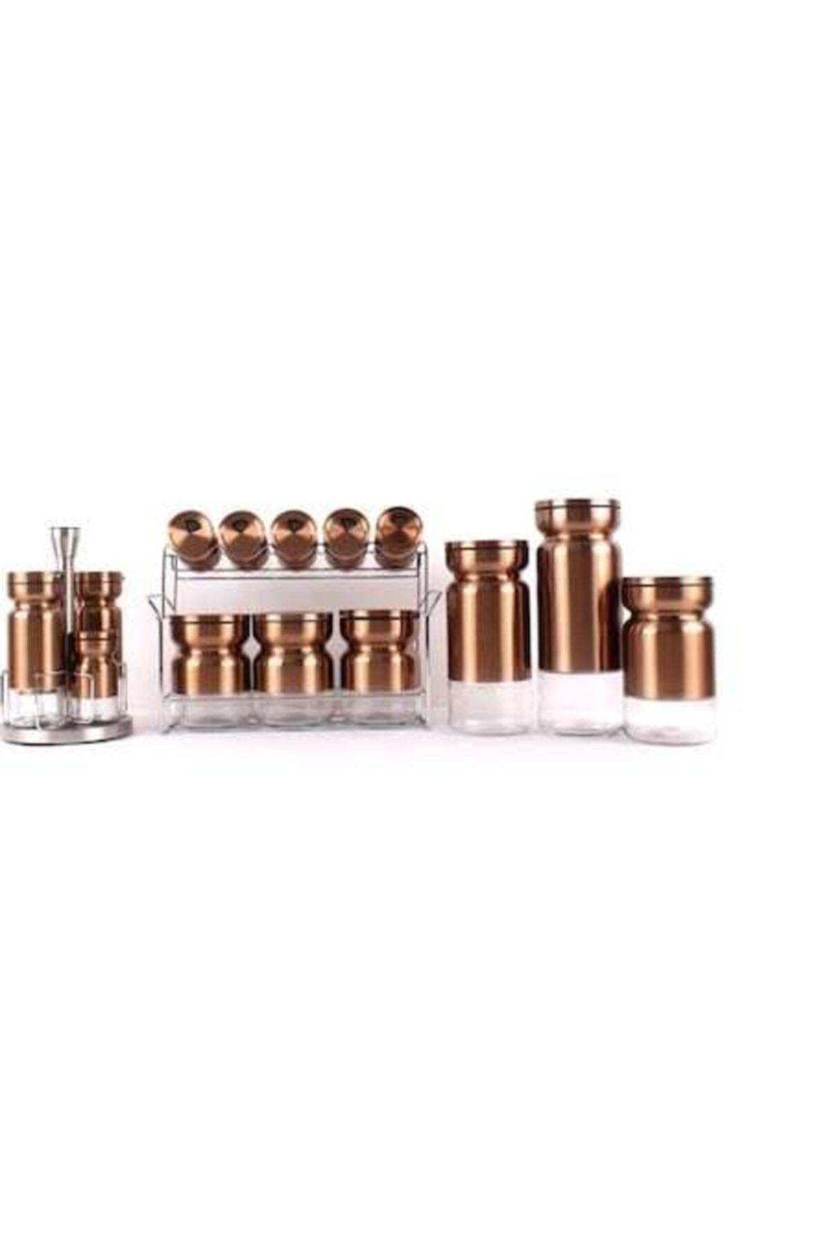 AROW 17 Parça Baharat Takımı Bronz
