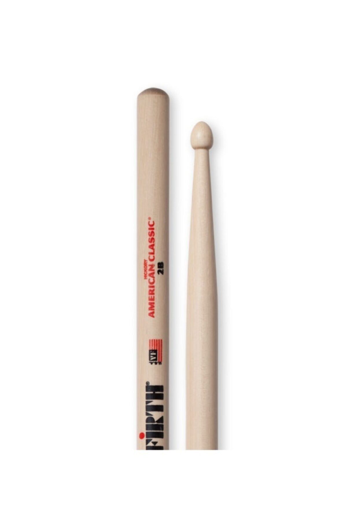 VIC FIRTH Vıcfırth V2b Baget/stıck (çift), Hıckory, 0.630\