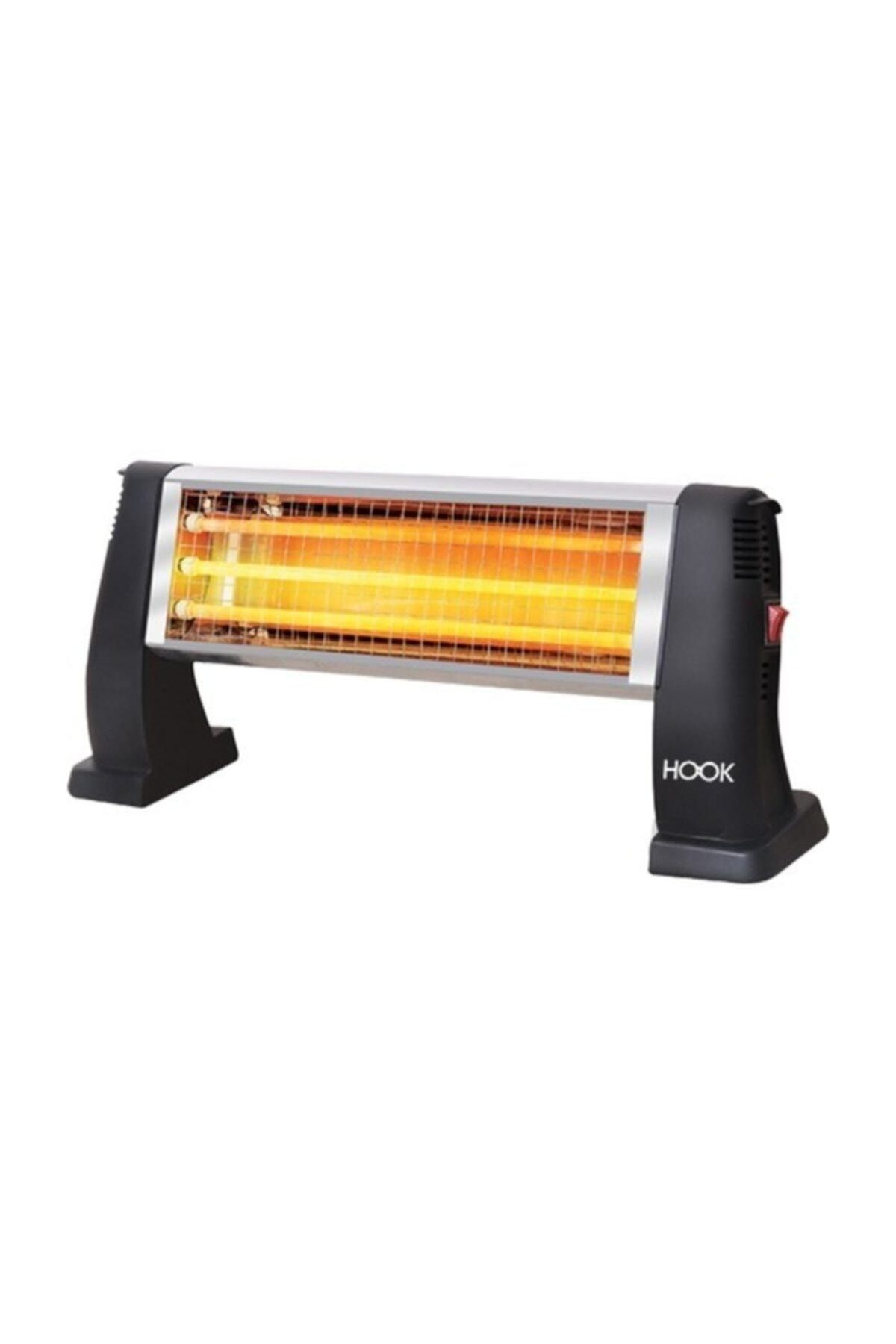HOOK Hk 401 3 Camlı Masaaltı - Ayakaltı Quartz Isıtıcı Soba