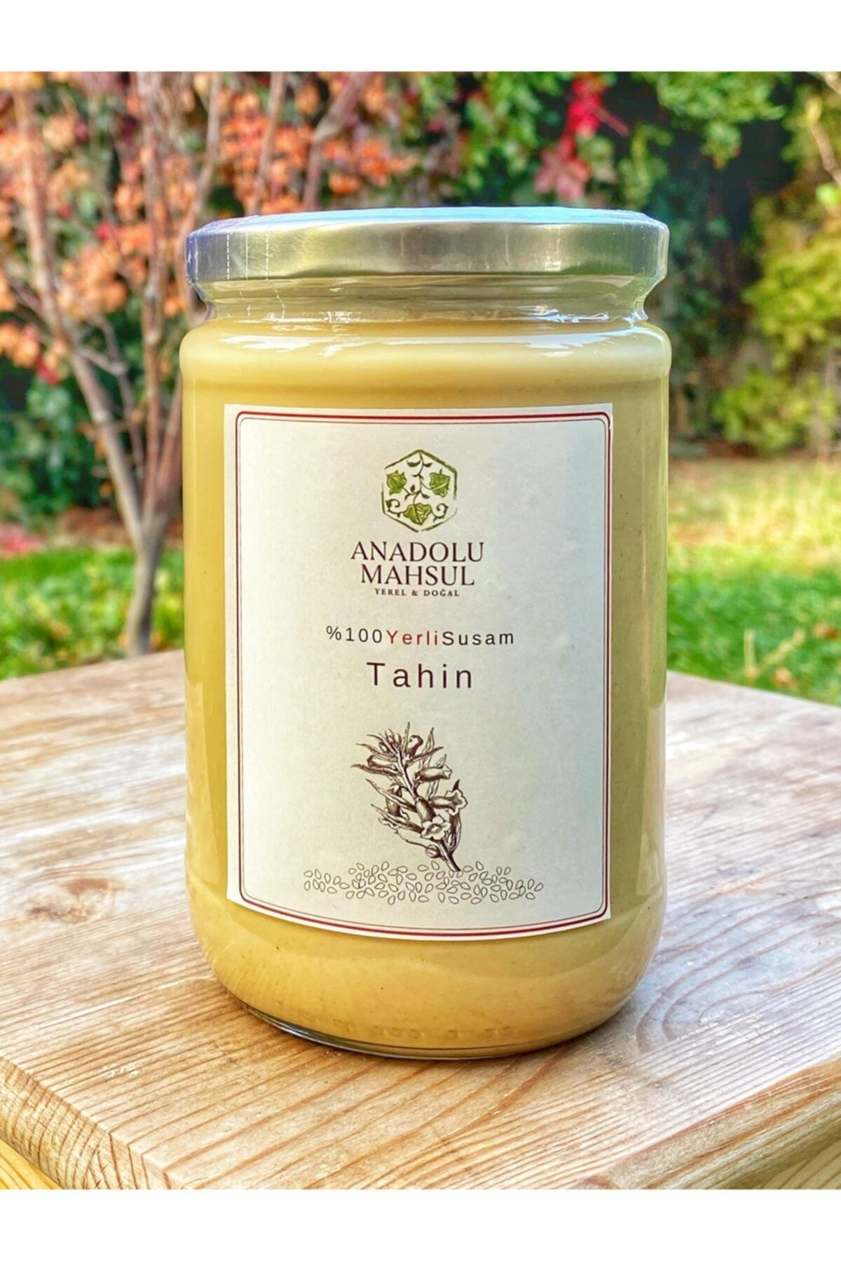 Anadolu Mahsul Tahin (yerli Susam) / 600 Gr. Cam Kavanoz
