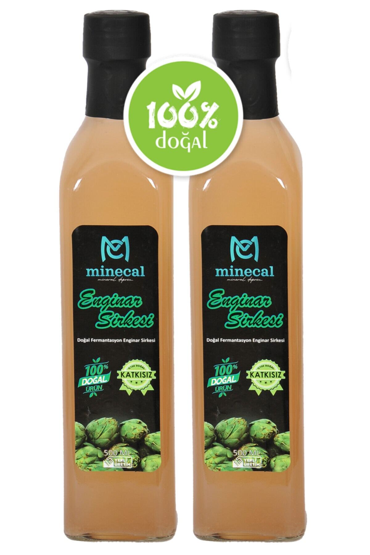 Minecal %100 Ev Yapımı Katkısız Enginar Sirkesi 2x500ml
