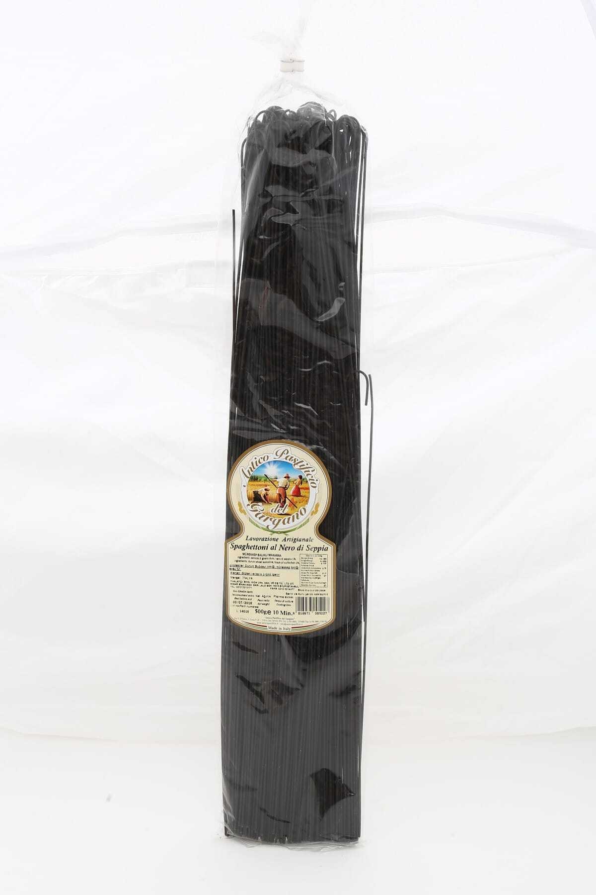 Antico Pastificio Gargano Spaghetti Balık Mürekkepli 500 G