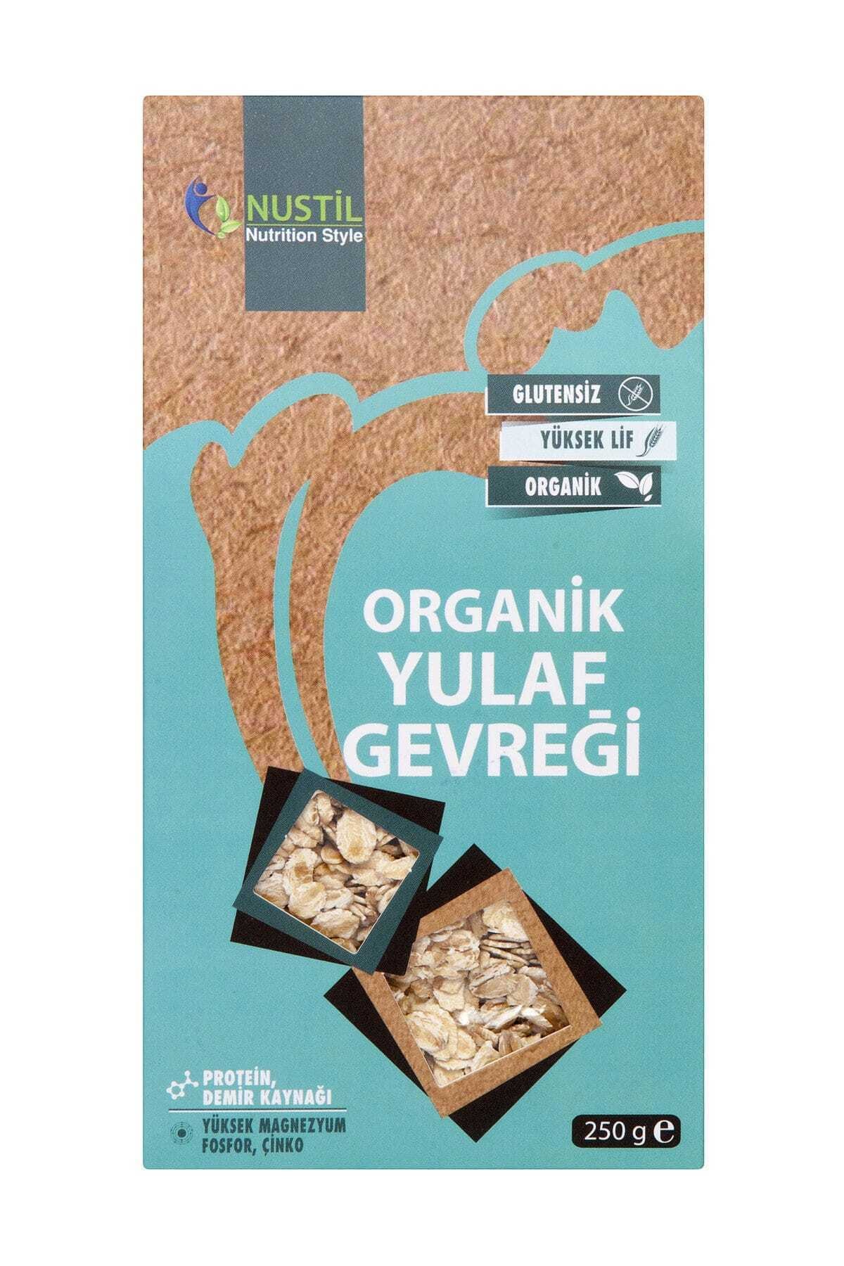 Nustil Organik Yulaf Ezmesi 250 G.