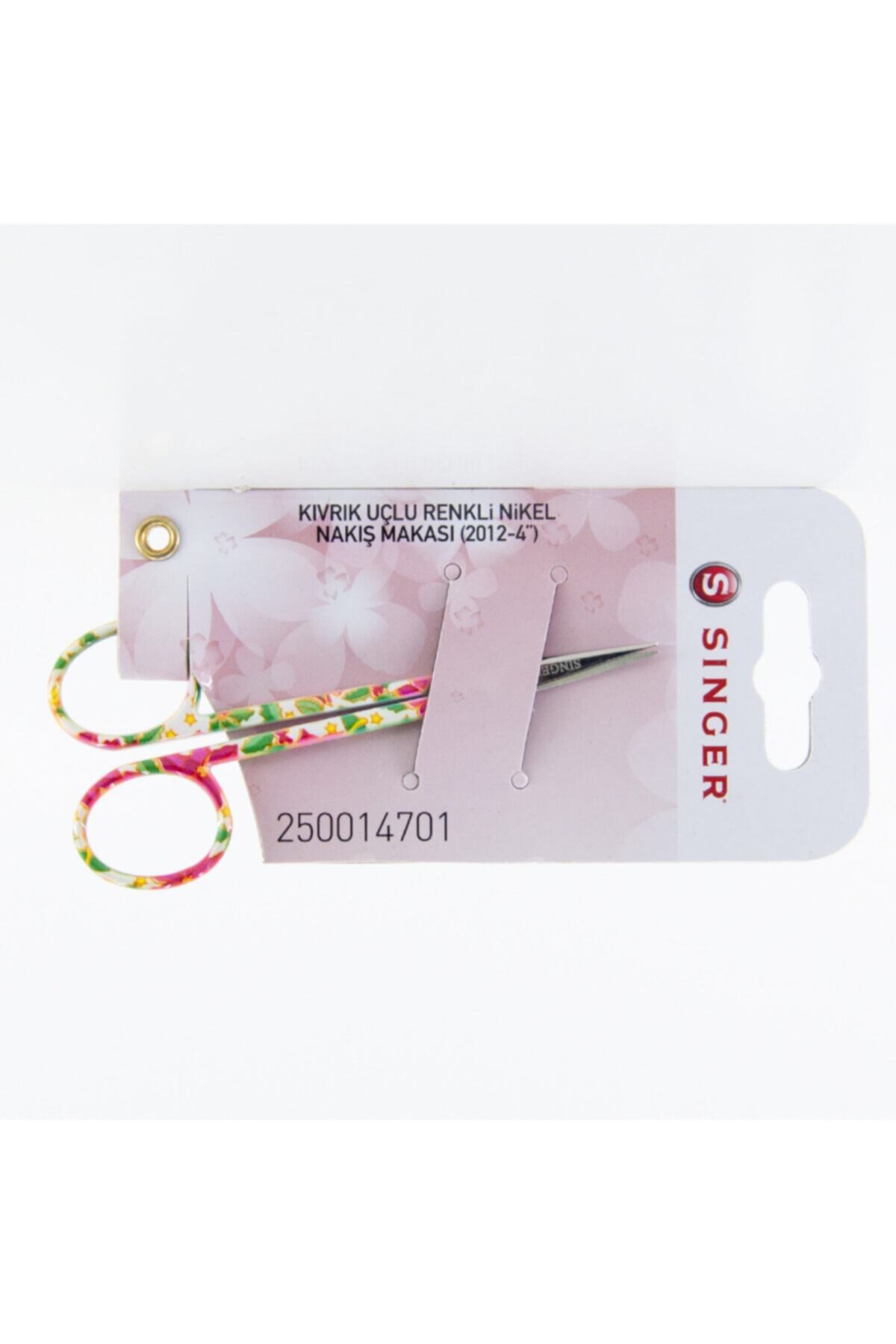 SİNGER Kıvrık Uçlu Renkli Nakış Makası 250014701