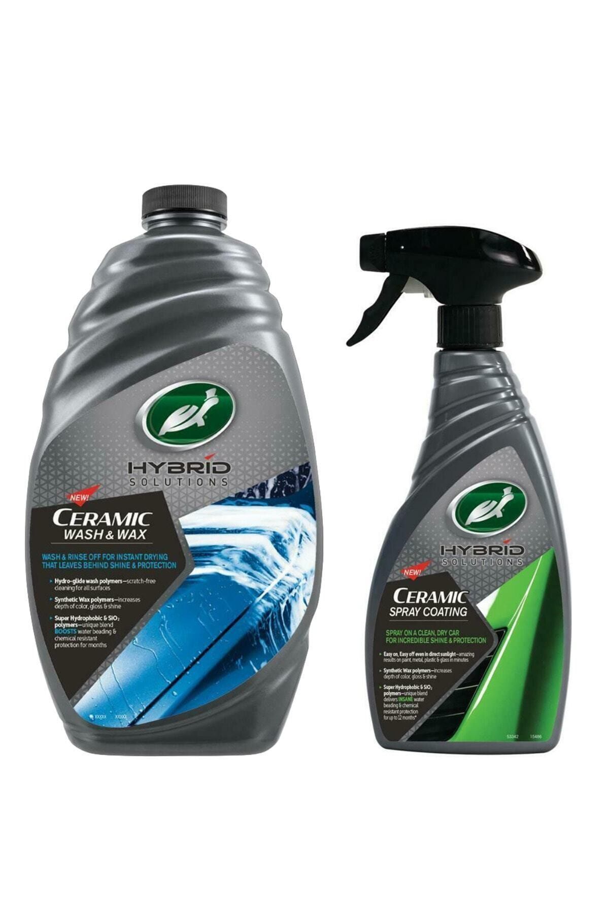 Turtle Wax Seramik Boya Koruma 500 ml + Seramik Cilalı Şampuan 1420 ml