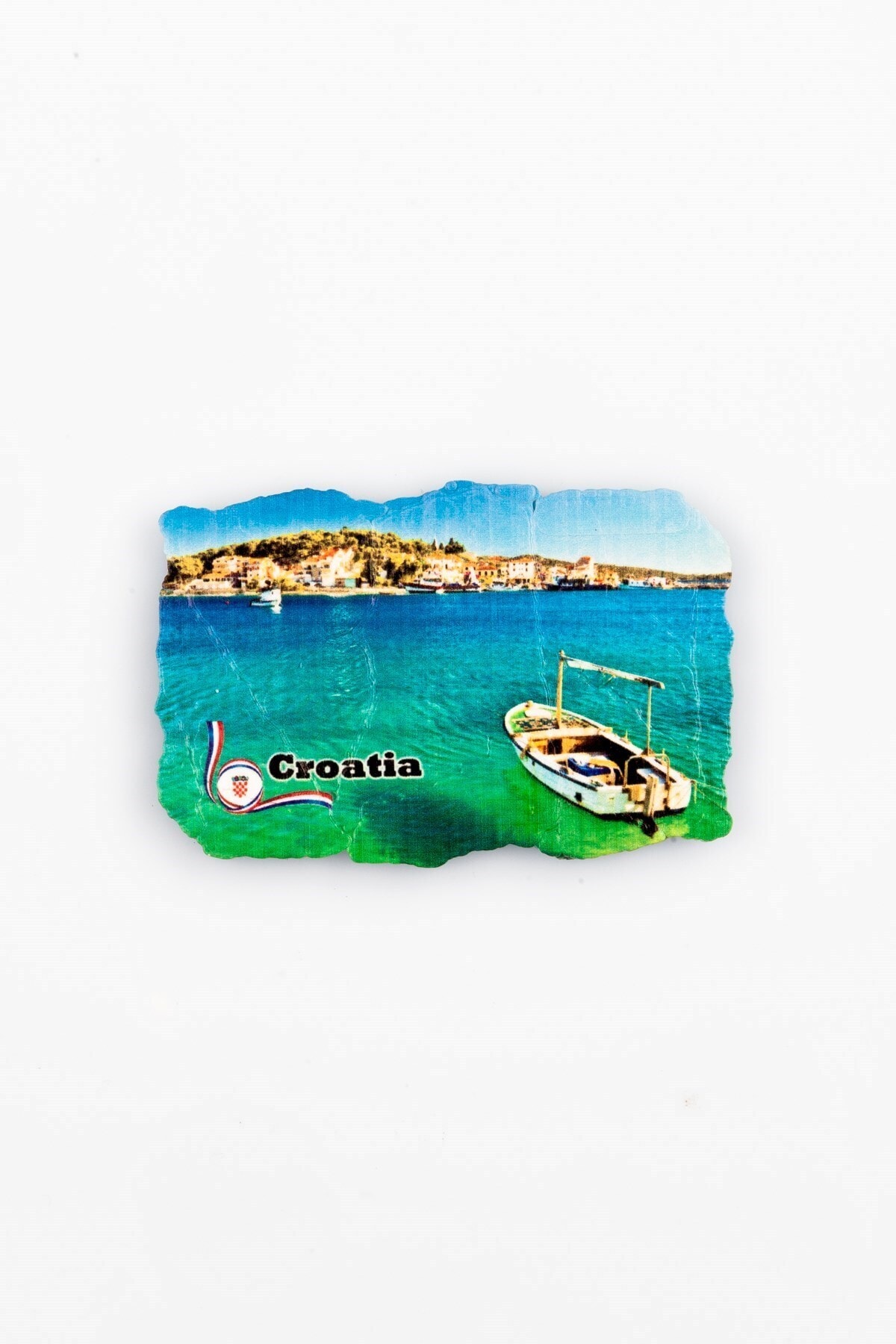 Dünyadan Hediyeler Hırvatistan Temalı Fresco Magnet