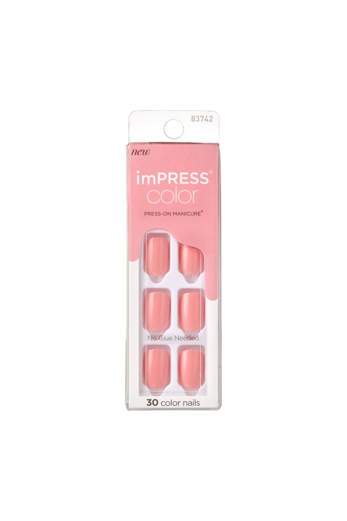 Impress Color Kendinden Yapışkanlı Takma Tırnak - Kısa- Kımc003