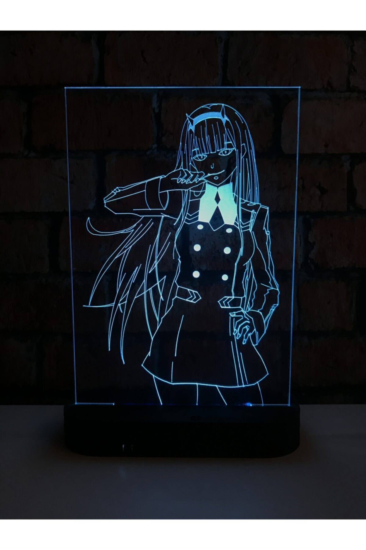 PETRADESIGN Darling In The Franxx Zero Two Anime Masa Lambası