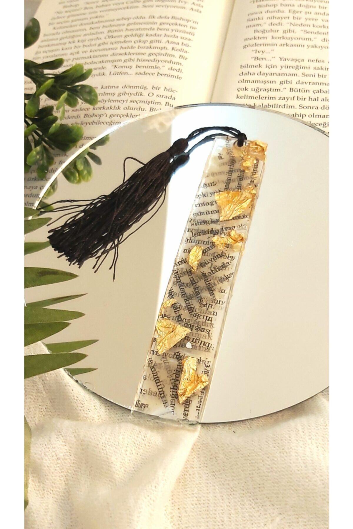 driedflowerland El Yapımı Epoksi Kitap Ayracı