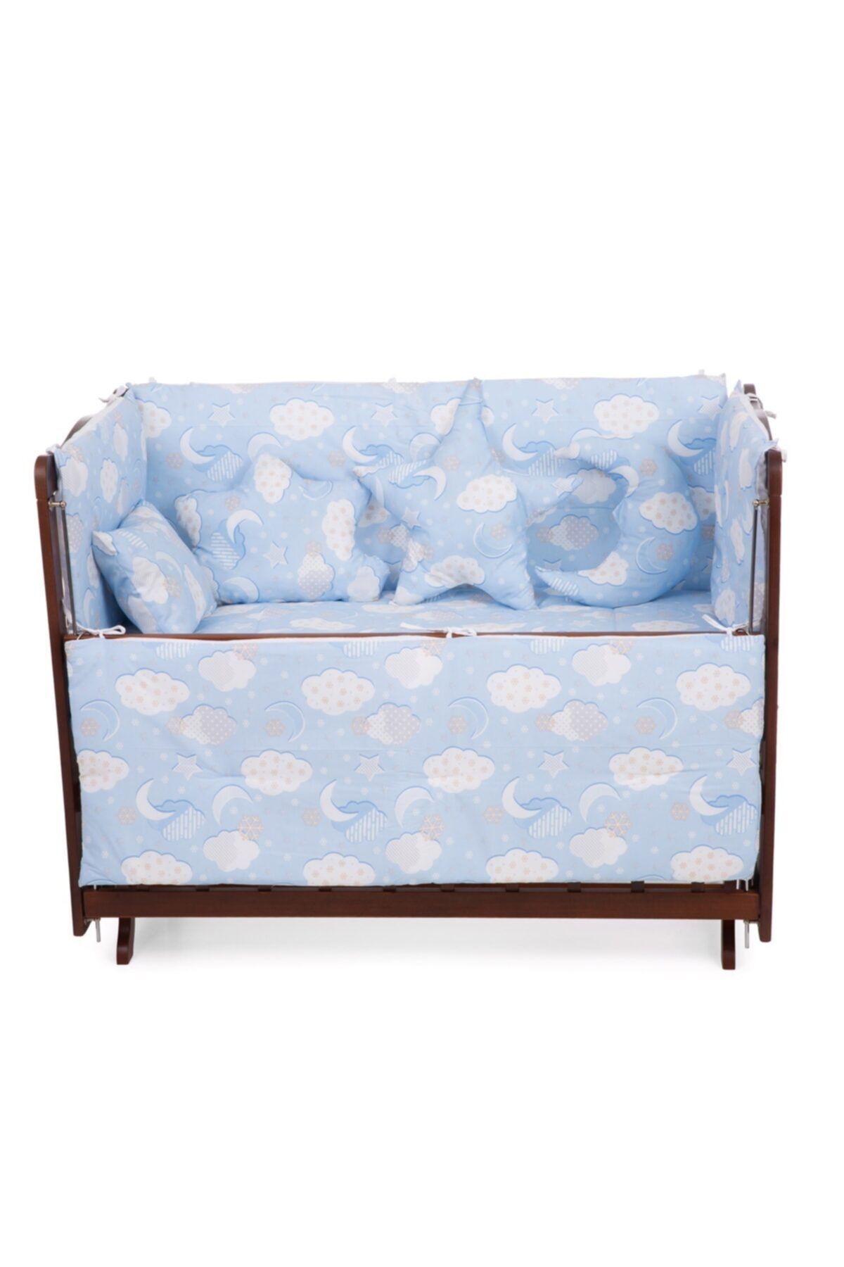 Sluupy Blue Cloud Uyku Seti 80x130 Cm 7 Parça