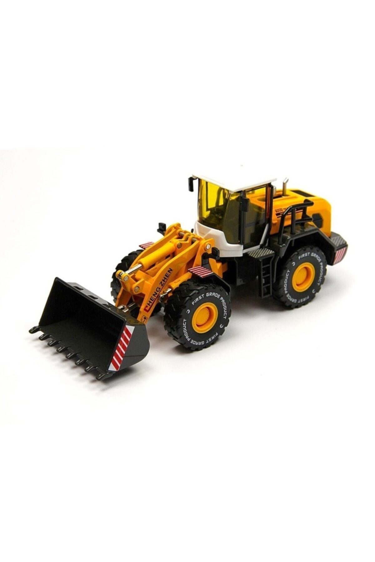 VARDEM OYUNCAK Die Cast Kazıcı Kepçe Oyuncak Dozer Ekskavatör Metal Inşaat Aracı -68373