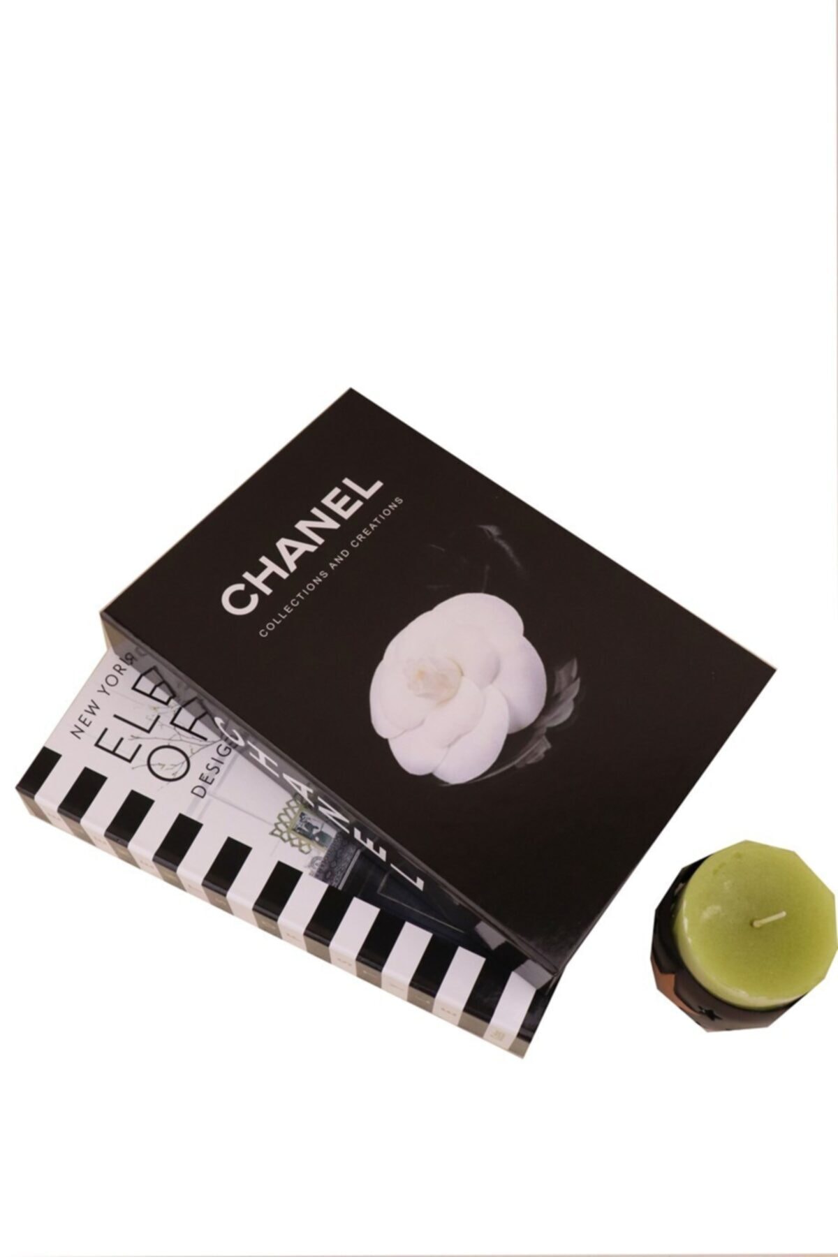 notiyatro Elements Chanel Dekoratif 2'li Kitap Kutusu Set