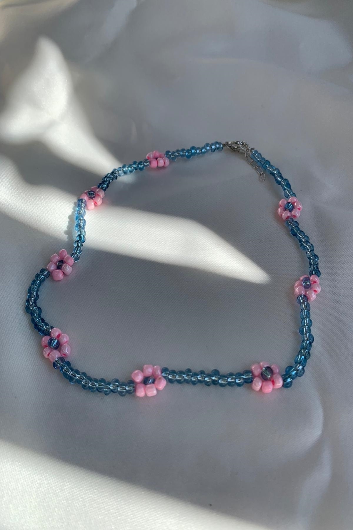 İsabella Accessories Kadın Papatya Boncuk Choker Kolye