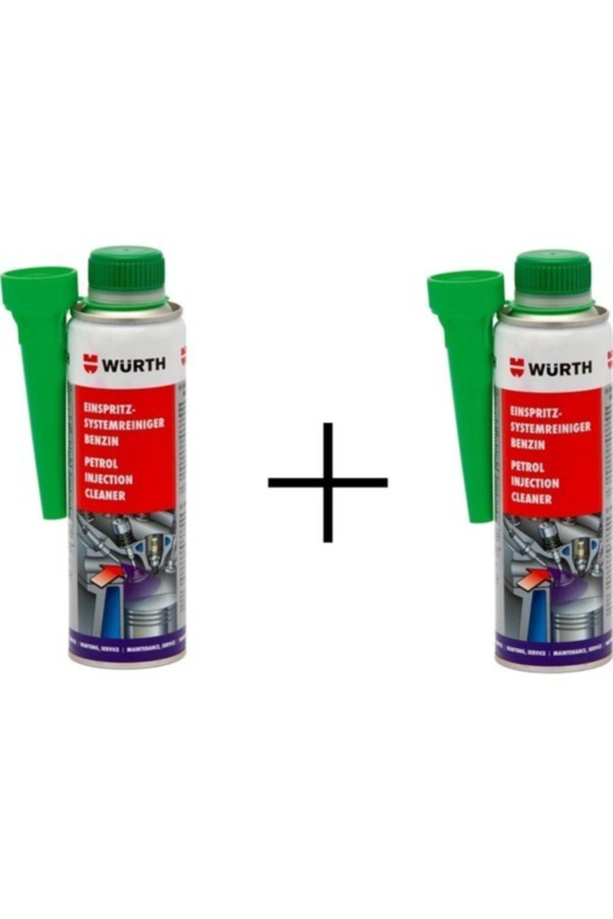 Würth Benzin Enjektör Temizleme Seti 2'li