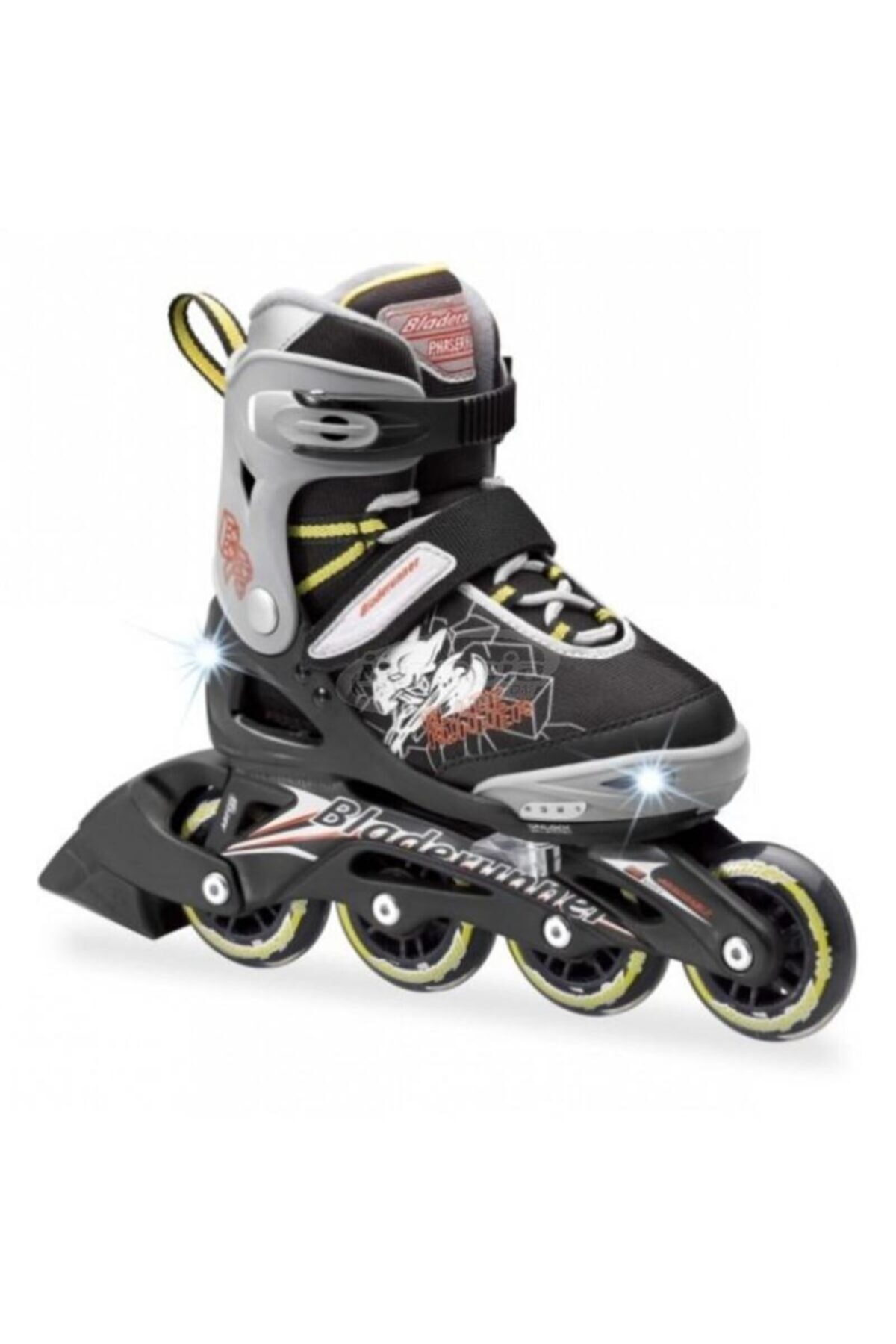 Rollerblade Bladerunner Orange Işıklı Ayarlanır Profesyonel Tekerlekli Çocuk Pateni